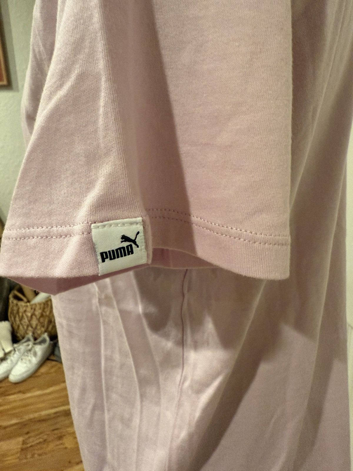 Puma Puma Pink Logo Graphic Crewneck Tee - Size Medium Size M / US 6-8 / IT 42-44 - 6 Thumbnail