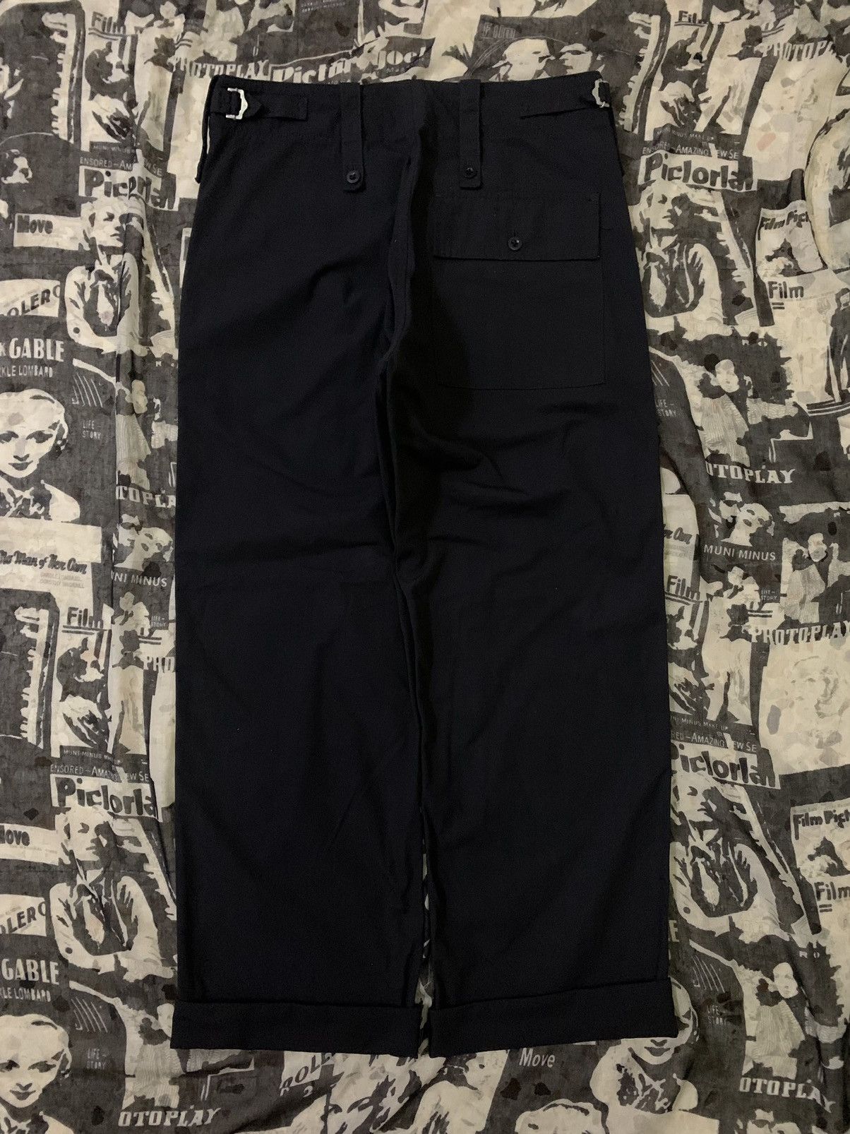 Engineered Garments 💥Edition,Japan Black Military Workwear Pant Size US 31 - 1 Thumbnail