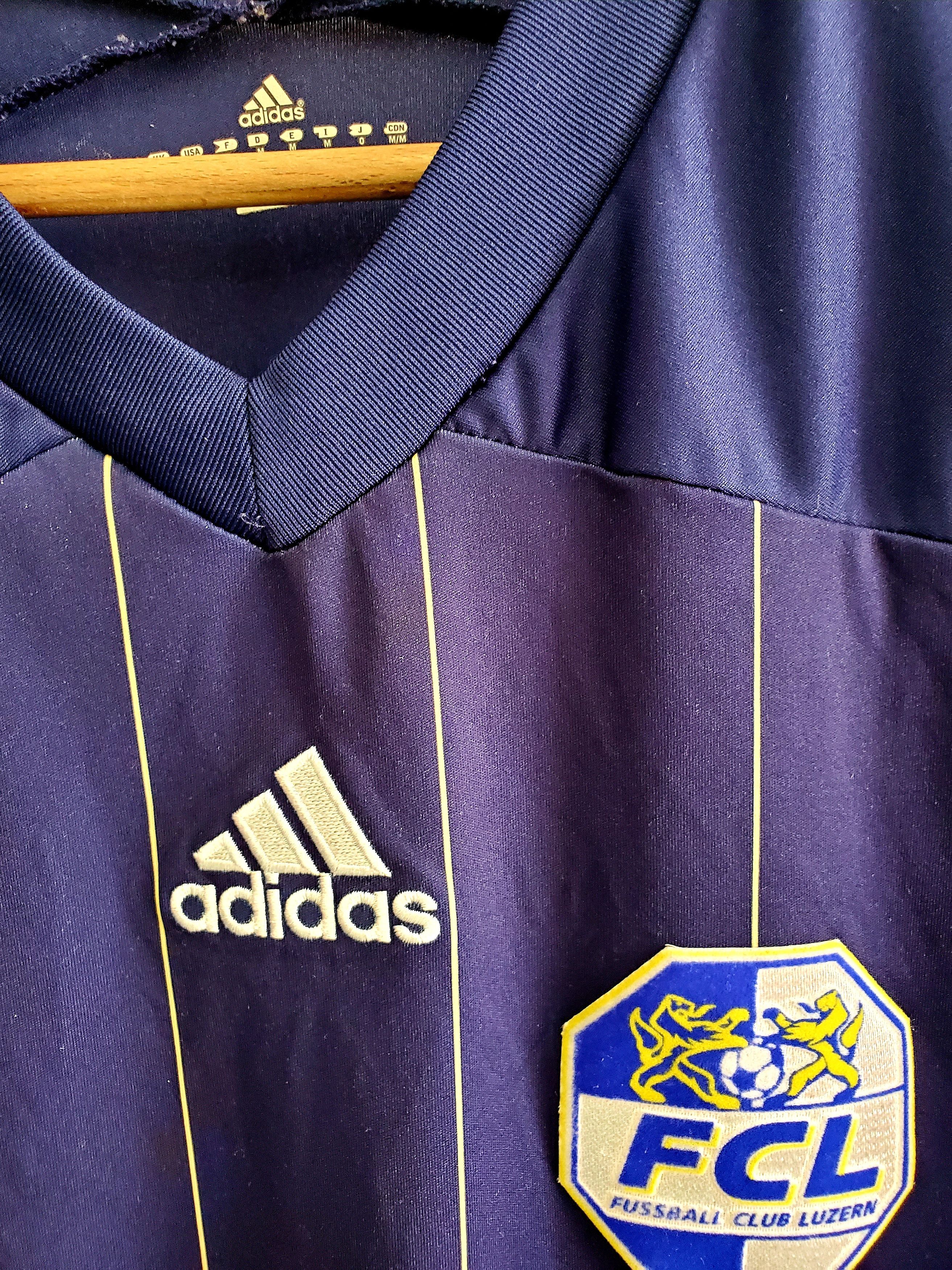 Adidas × Jeremy Scott FC Luzern 2012-13 Home adidas soccer jersey size M Size US M / EU 48-50 / 2 - 2 Thumbnail
