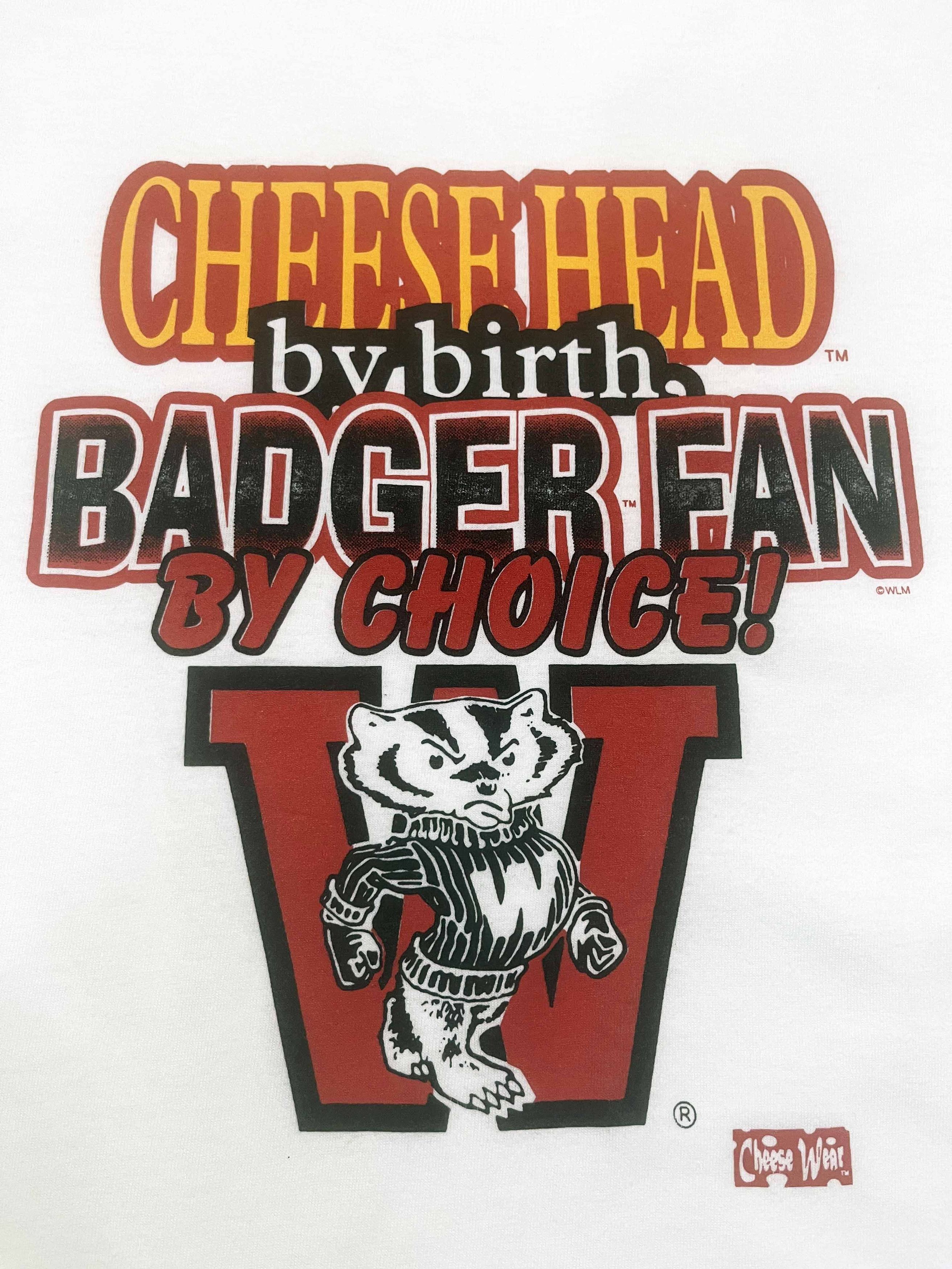 Gildan Vintage Gildan NCAA Wisconsin Badgers Football Fan T-Shirt Size US L / EU 52-54 / 3 - 2 Thumbnail