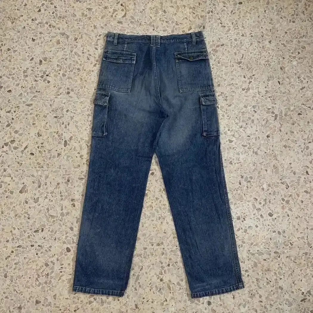 Hiroshi Fujiwara Japanese FUJI MARK Utility Jeans Trousers Cargo Pants W32 Size US 32 / EU 48 - 10 Thumbnail