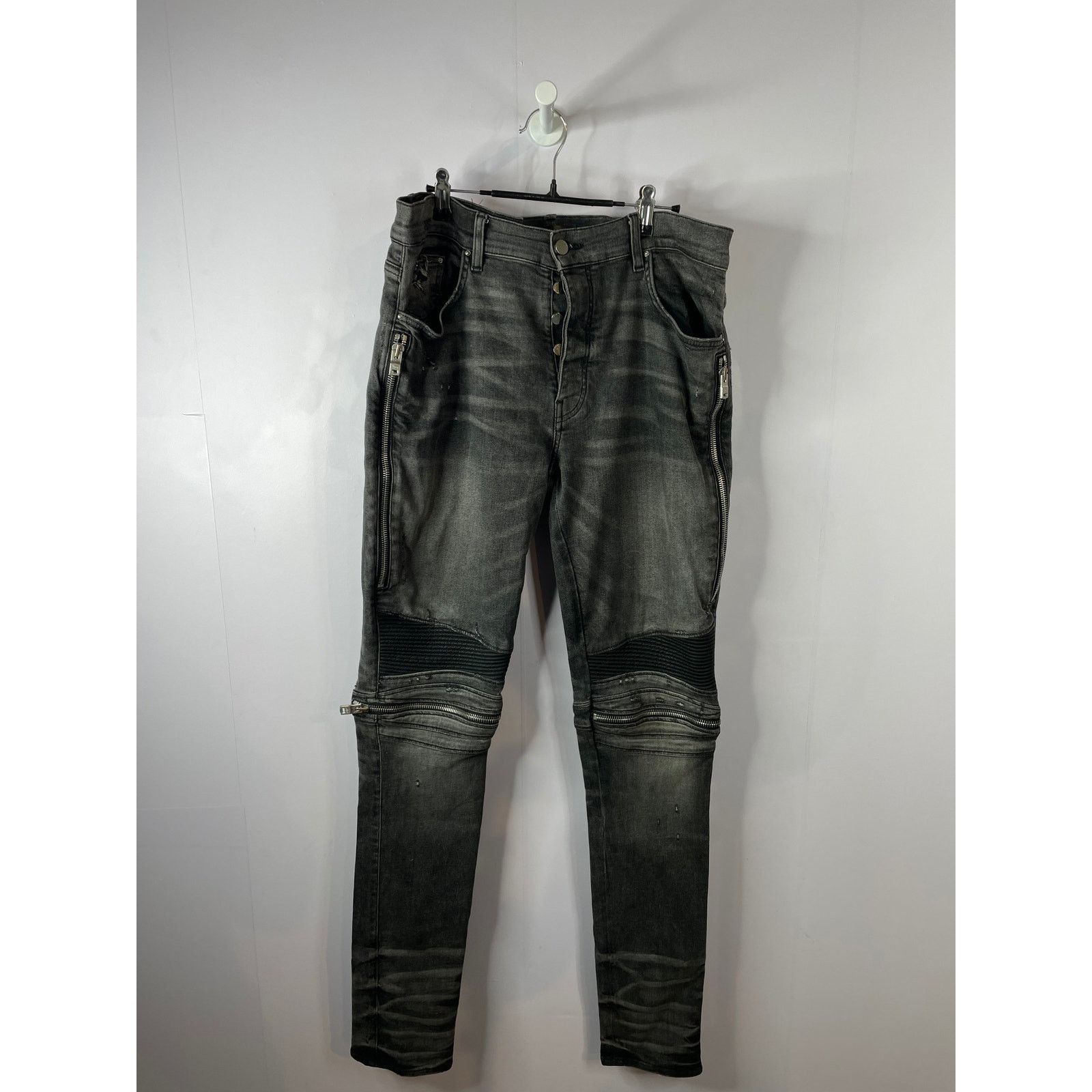 Amiri Amiri MX2 Grey Black Patch Used 36 Size US 36 / EU 52 - 2 Thumbnail
