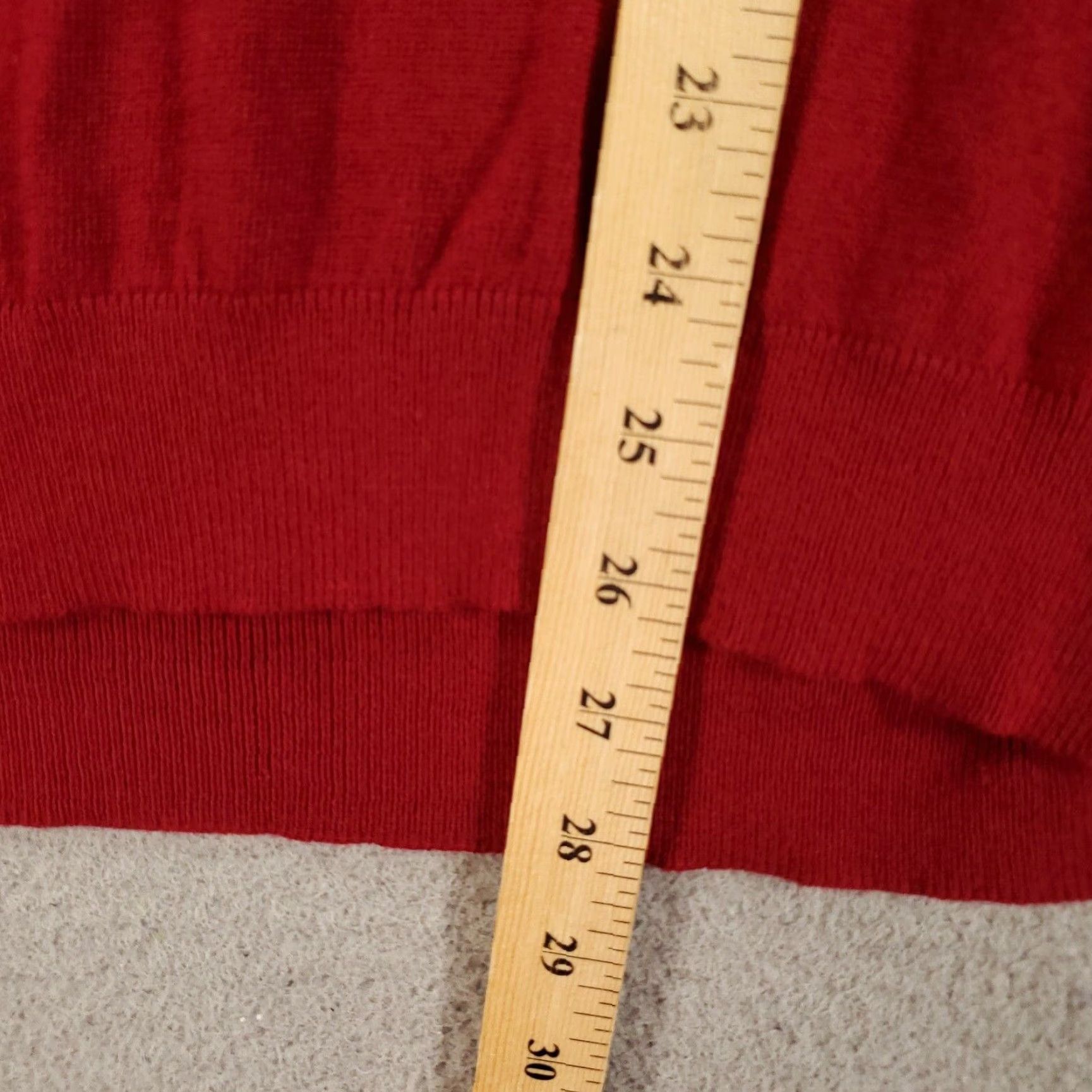 Vintage New Womens Sweater Size Large Wine Cowl Neck Cashmere Blend NWT READ Size L / US 10 / IT 46 - 5 Thumbnail