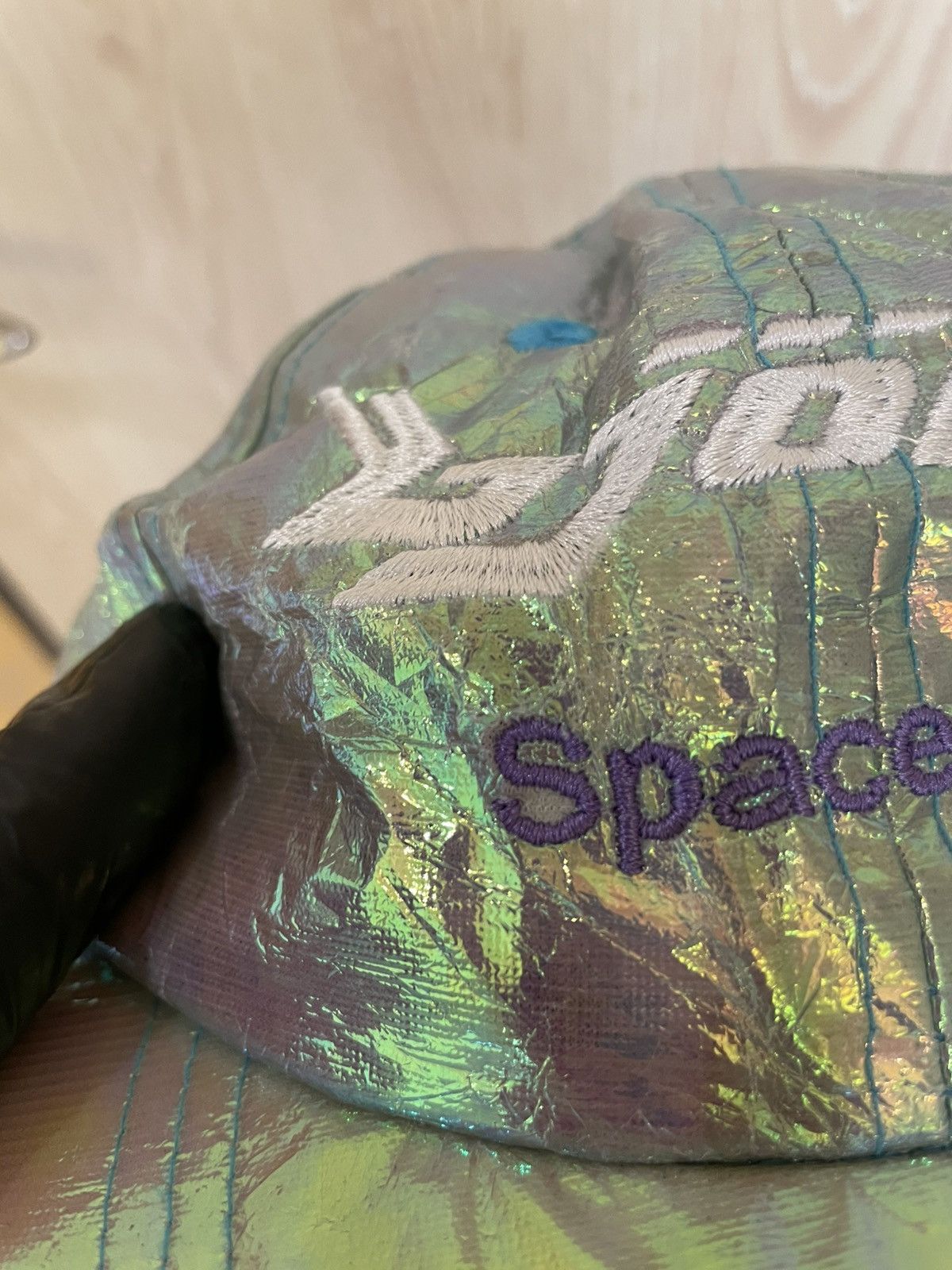 Hook-Ups VERY RARE Bjork Space Age Chameleon vintage cap hat Size ONE SIZE - 17 Thumbnail