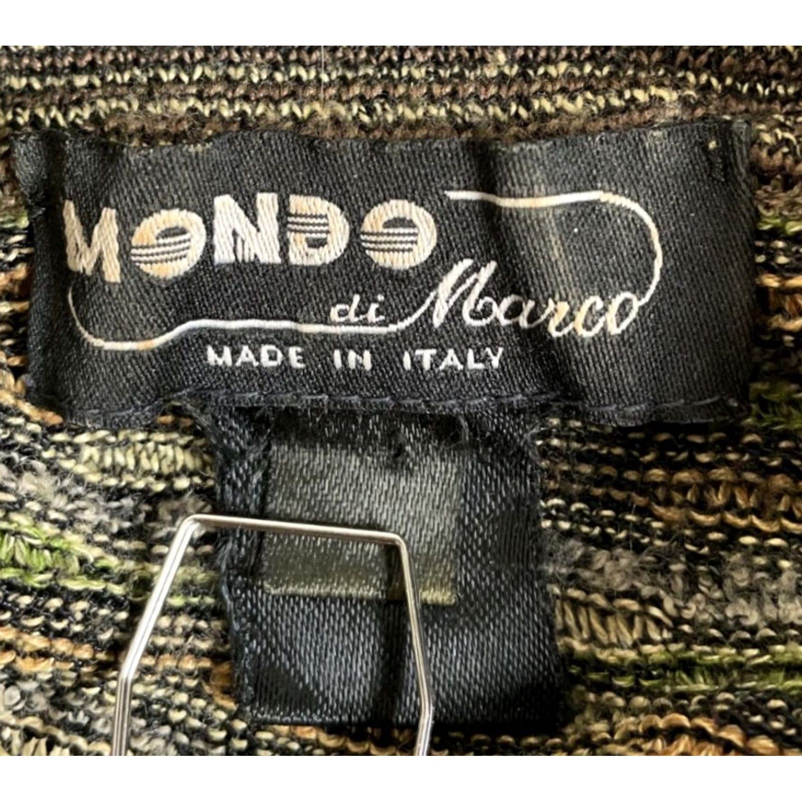 Coogi VTG Mondo di Marco Polo Shirt Short Sleeve Knit Olive Green 50 Large Men’s Italy 90s Retro Style Polo Shirt Size US L / EU 52-54 / 3 - 3 Thumbnail