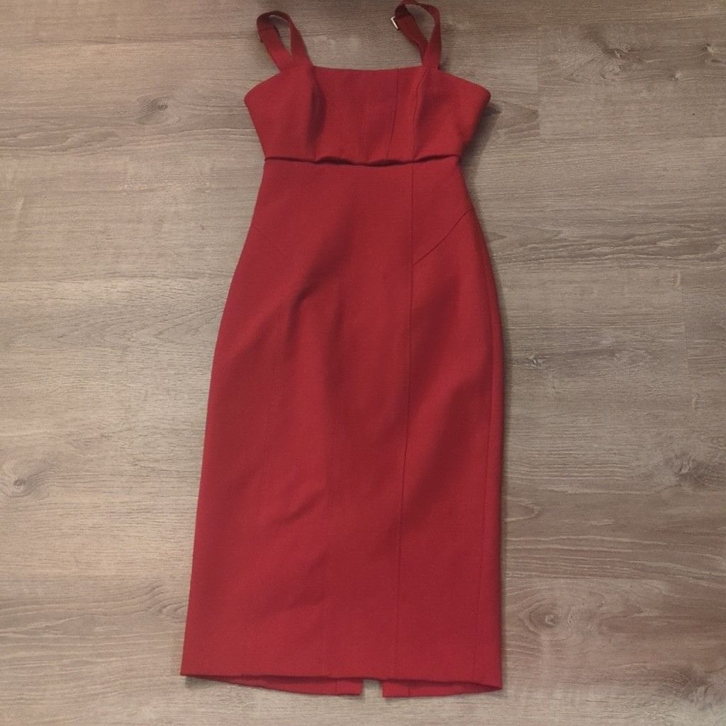 Cinq a Sept Cinq a Sept Dakota red dress size 2 Size XS / US 0-2 / IT 36-38 - 2 Thumbnail