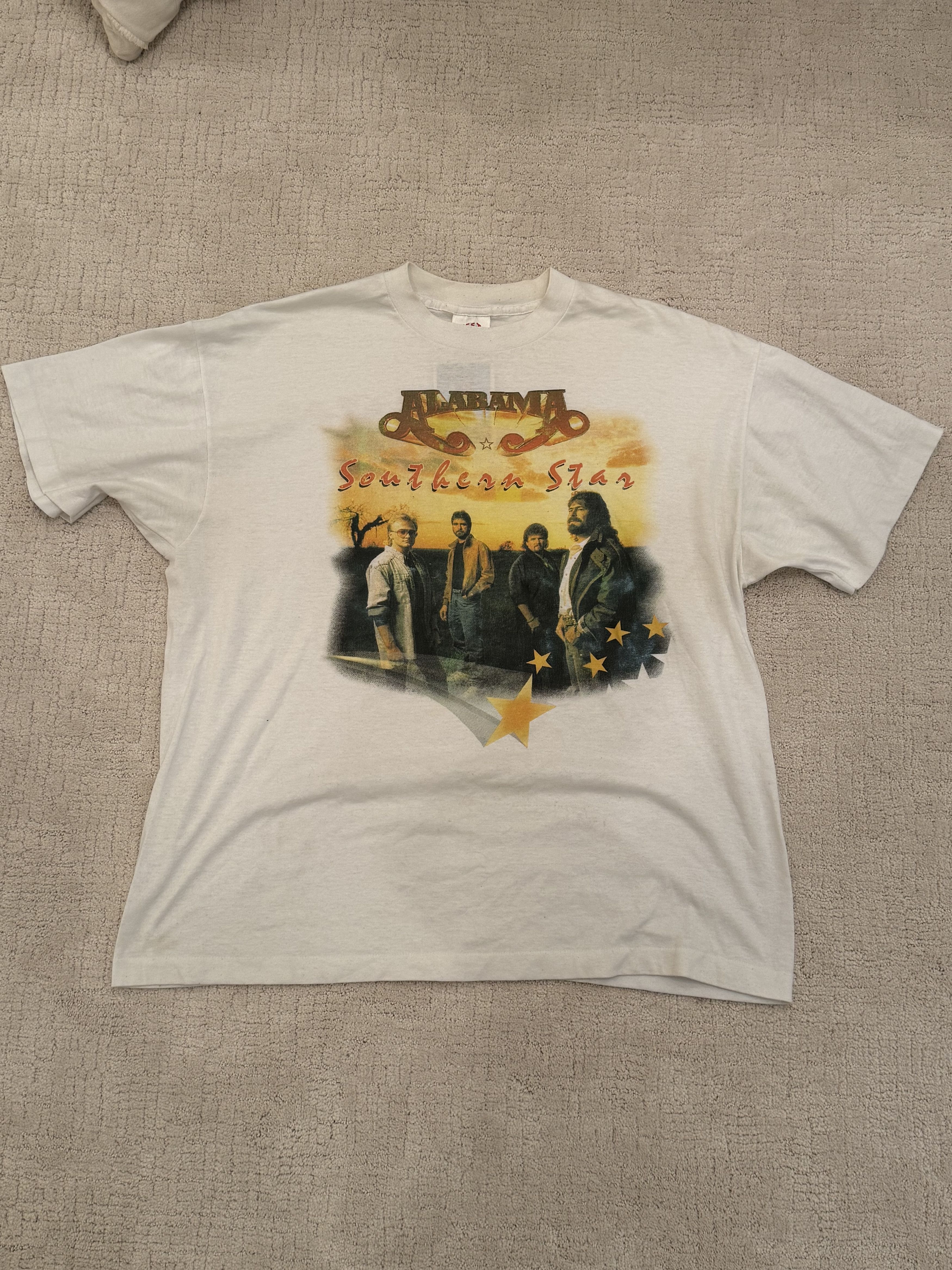 TEE JAYS Vintage Alabama Tee Southern Stars Size US XL / EU 56 / 4 - 2 Thumbnail