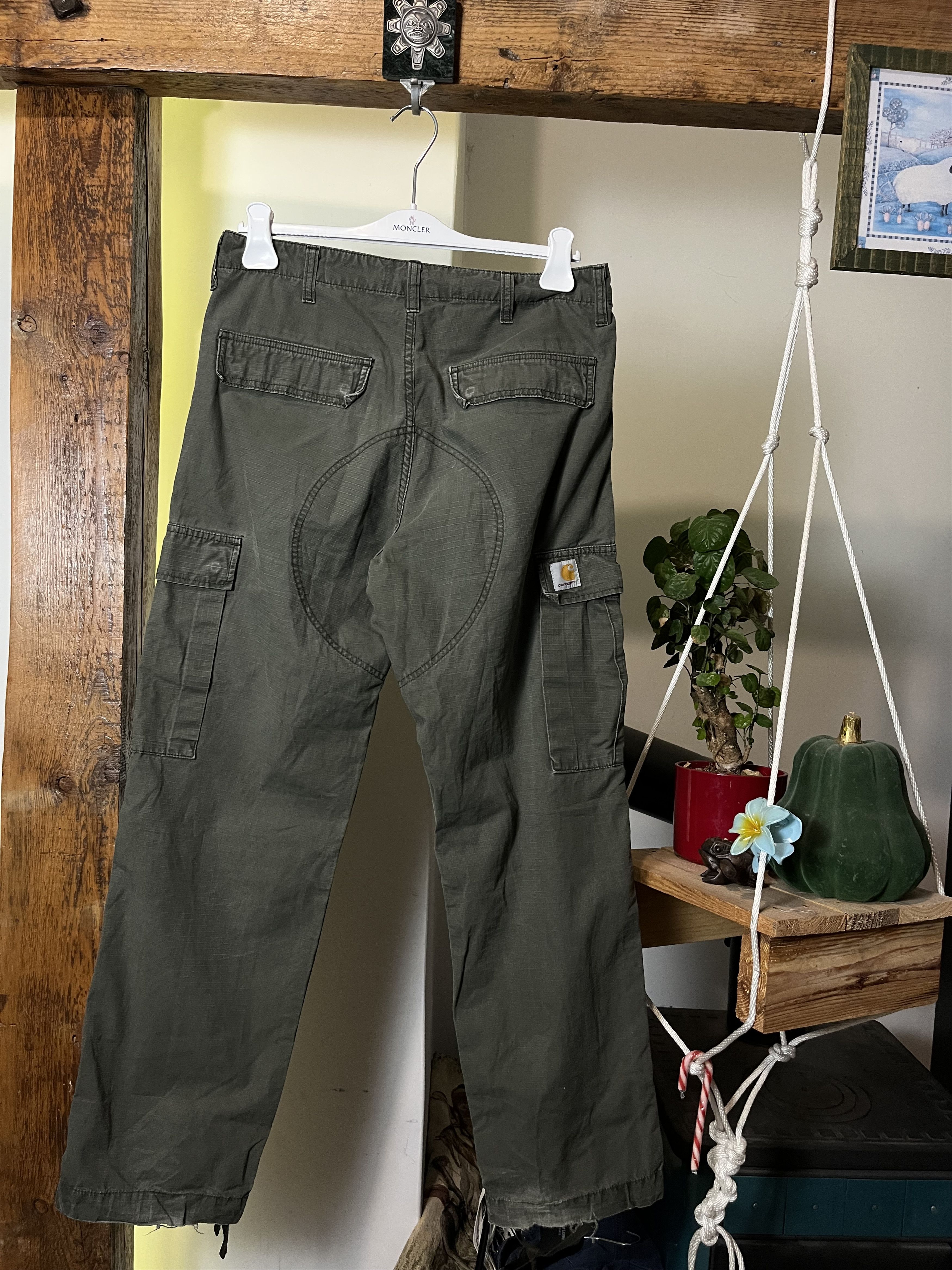 Carhartt × Vintage Vintage Carhartt Double Knee Cargo Pants 32x32 Size US 32 / EU 48 - 2 Thumbnail