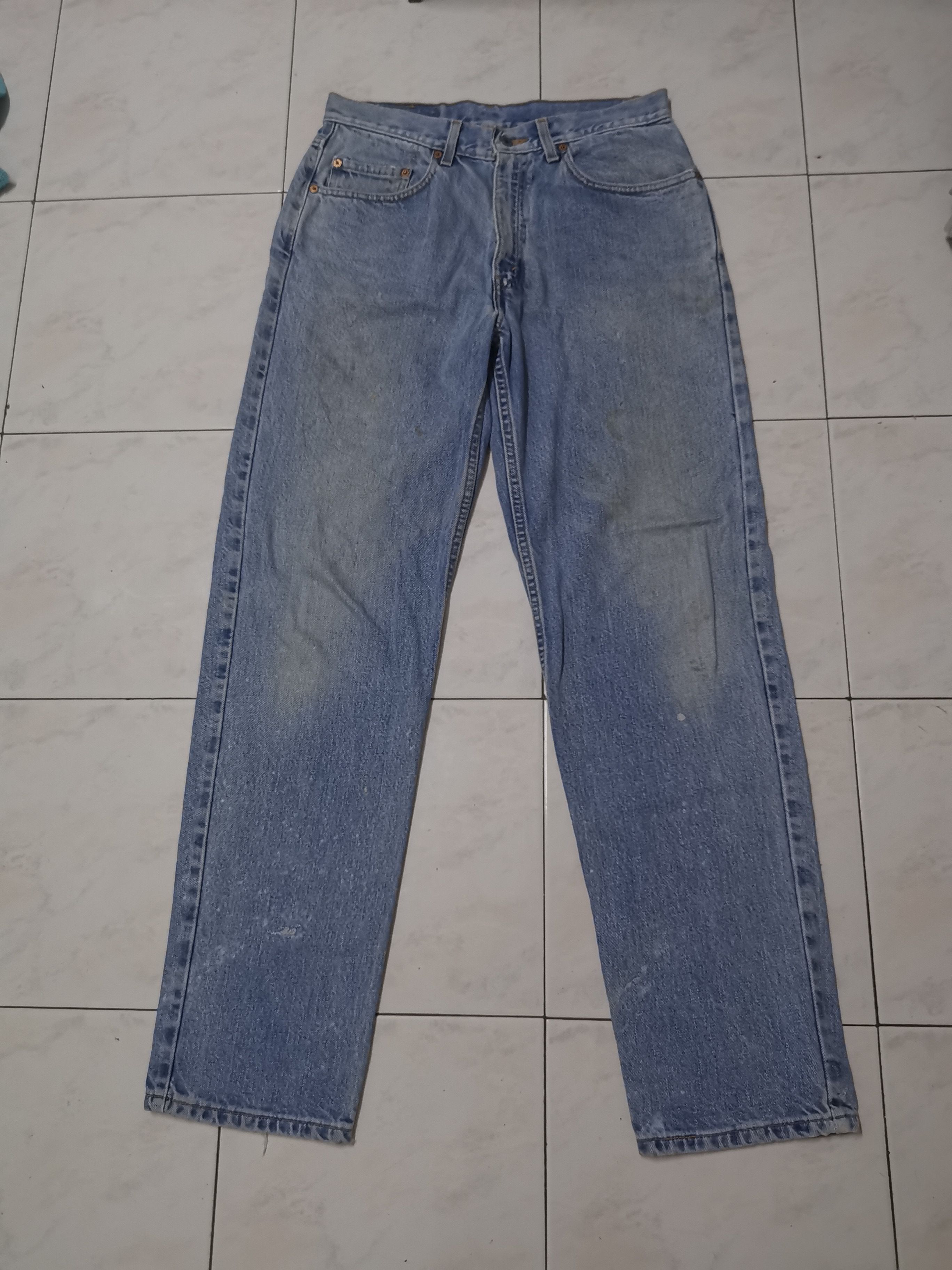 If Six Was Nine Vintage Levis 550 Light blue jeans Size US 32 / EU 48 - 6 Thumbnail