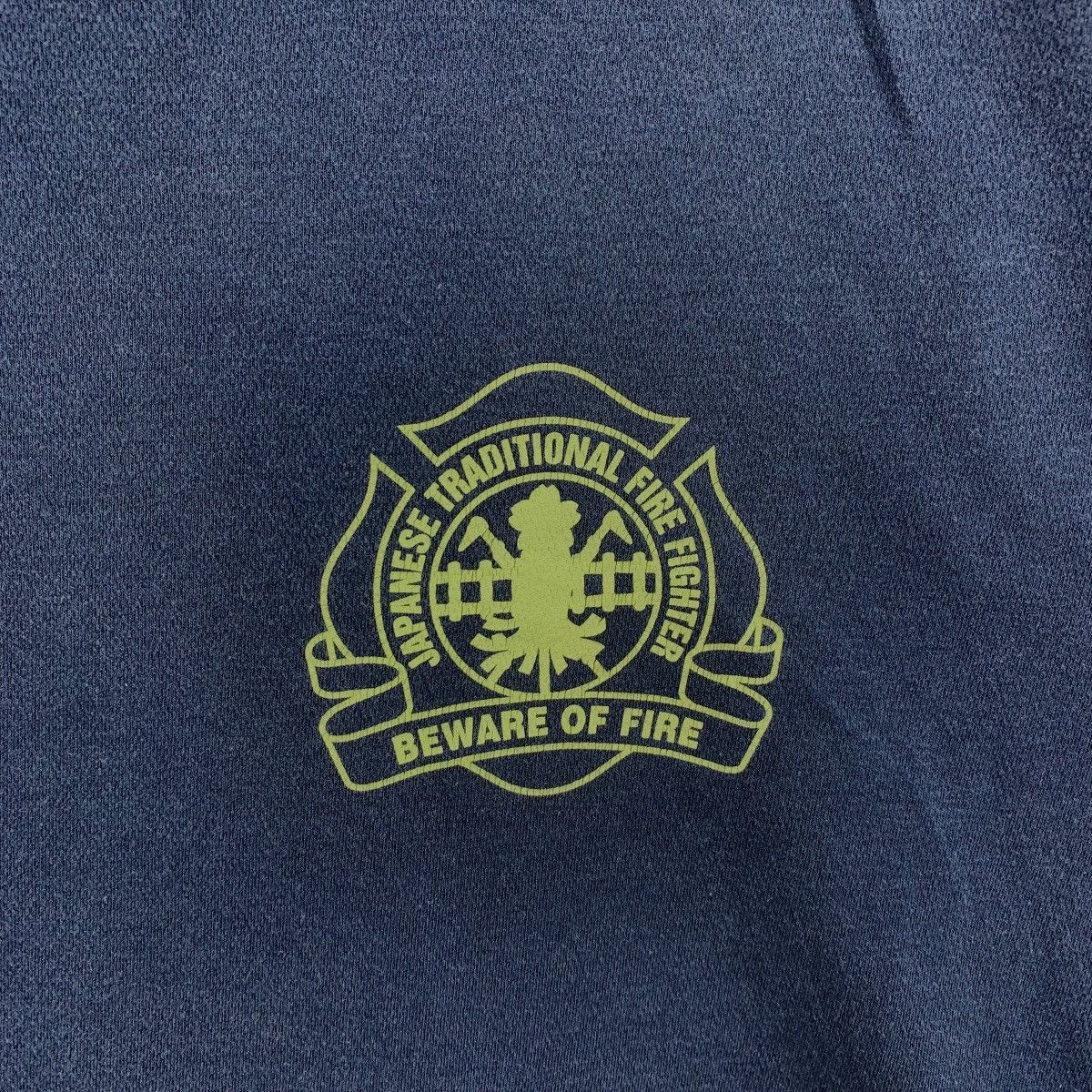 Vintage Vintage JAPAN TRADITIONAL Fire Fighter Corps Tee Shirt Top Size US L / EU 52-54 / 3 - 5 Thumbnail