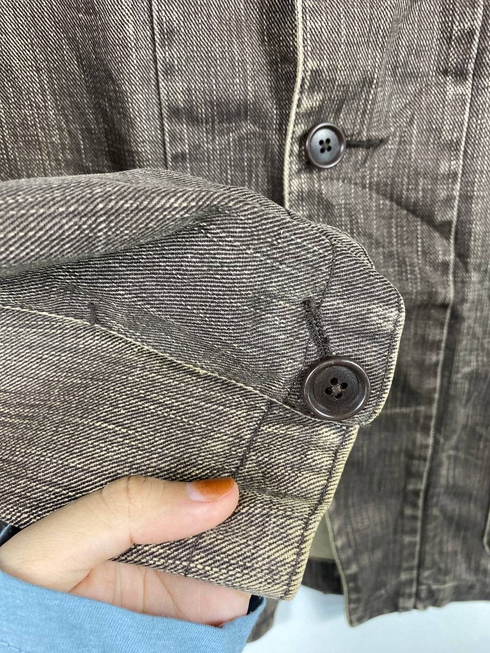 Japanese Brand united arrows blue label denim jacket nice design Size US M / EU 48-50 / 2 - 6 Thumbnail