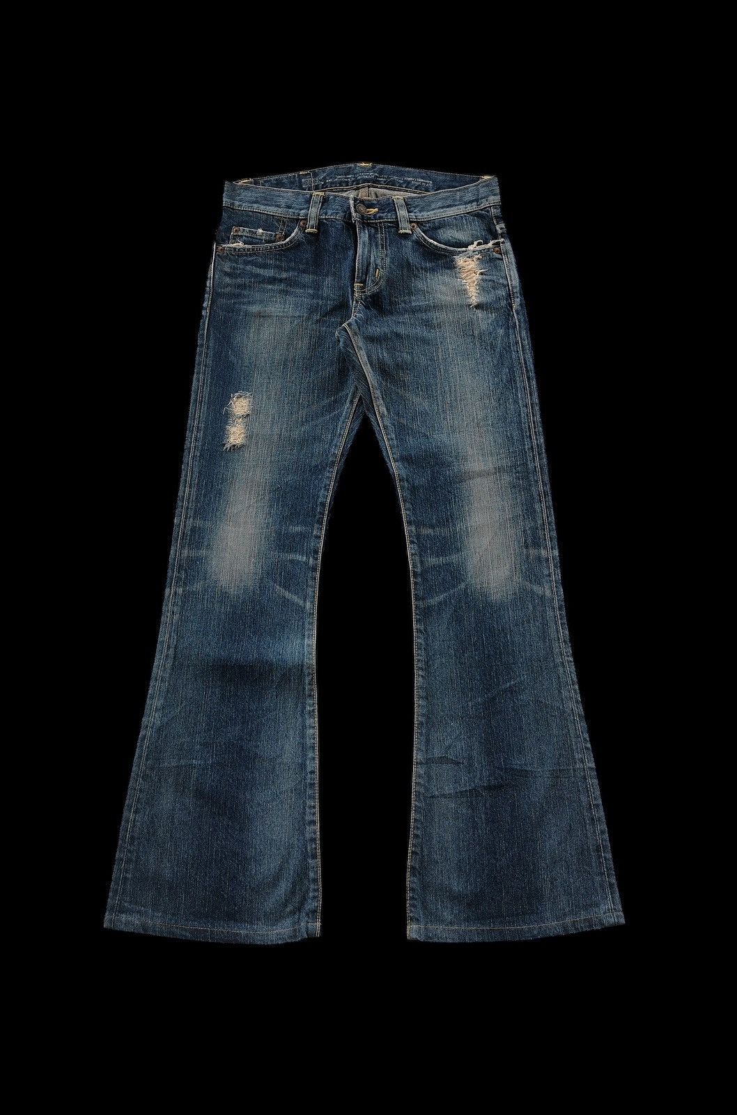 Tornado Mart Edwin bell-bottom denim jeans style tornado mart Size 30" / US 8 / IT 44 - 1 Thumbnail