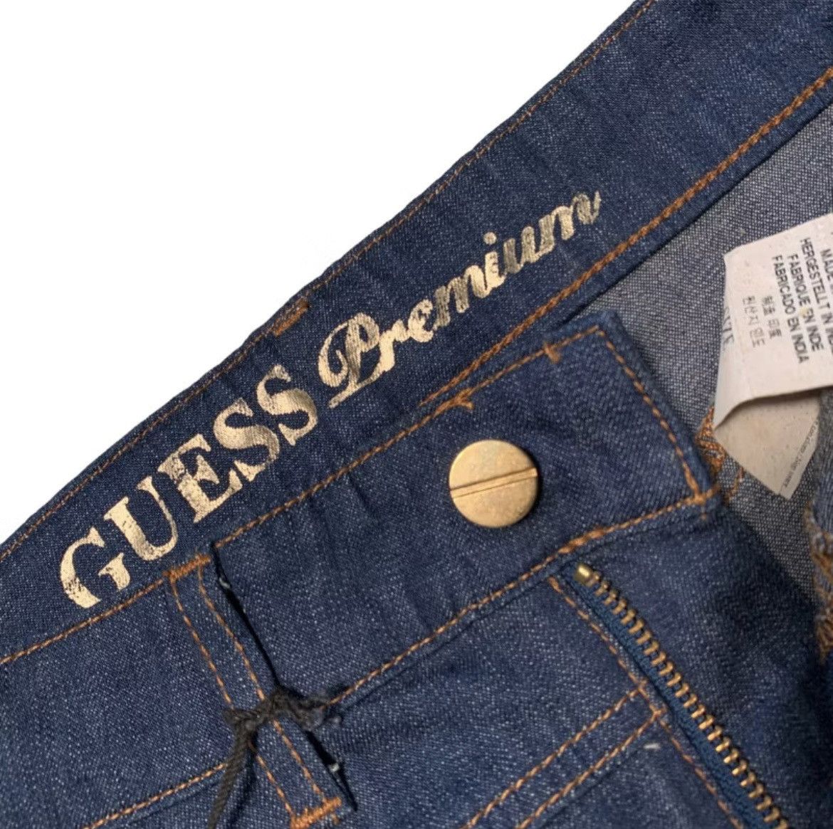 Guess × Vintage Vintage Guess jeans Size 27" / US 4 / IT 40 - 5 Thumbnail