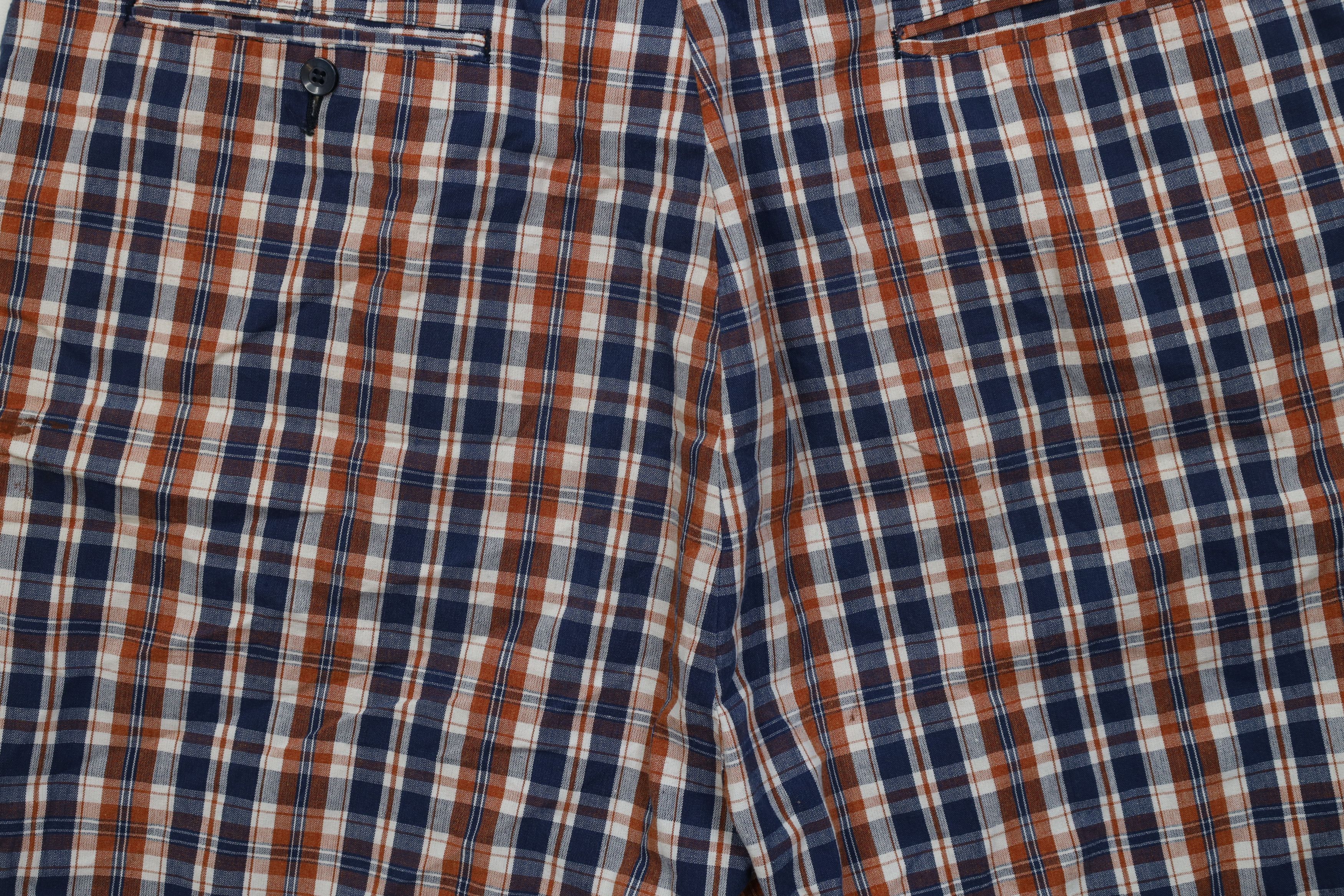Vintage Vintage 60s Streetwear Above Knee Chino Golf Shorts Plaid Size US 36 / EU 52 - 12 Thumbnail