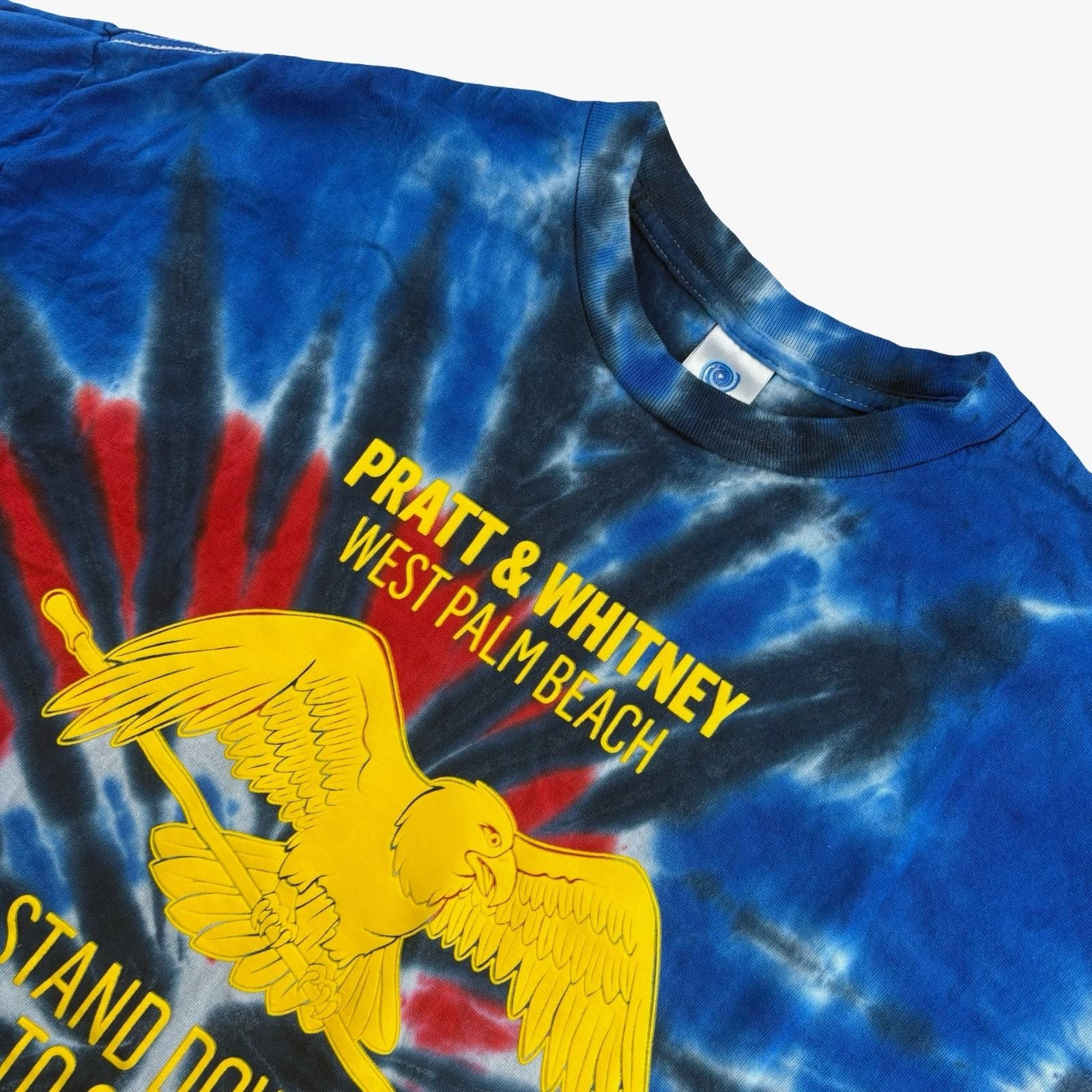 Other VTG Pratt & Whitney 100% Cotton West Palm Beach Tie-Dye T-Sh Size US XL / EU 56 / 4 - 1 Thumbnail