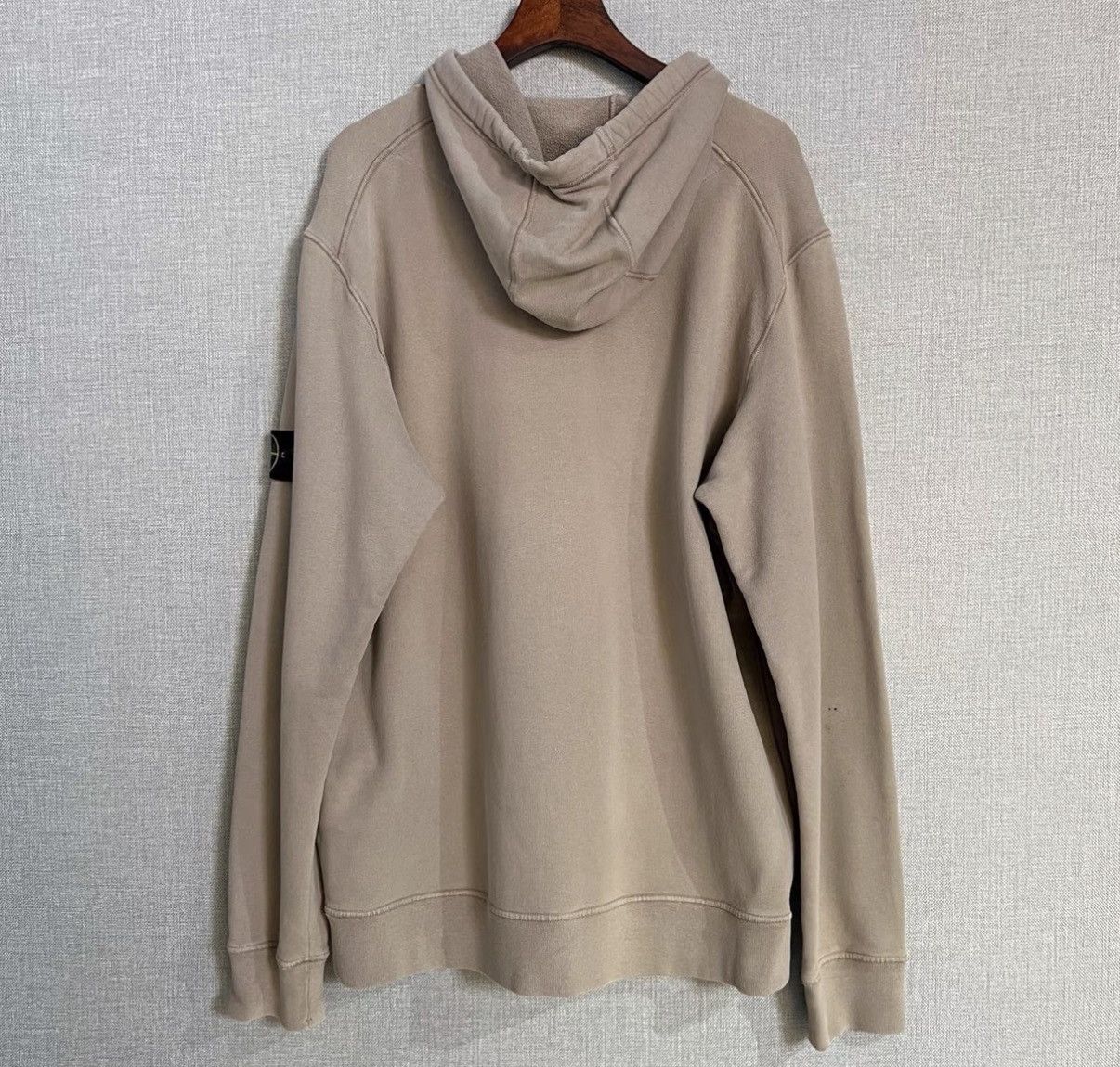 Stone Island Stone Island Solid Color Zip-Up Hoodie with Logo Patch Size US XXL / EU 58 / 5 - 2 Thumbnail