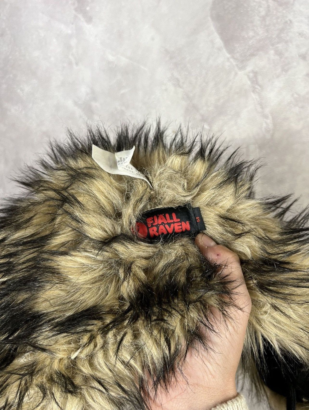 Fjallraven Vintage IfSixWasNine Style Fjal Raven Fur Fuzzy Ushanka Hat Size ONE SIZE - 8 Thumbnail