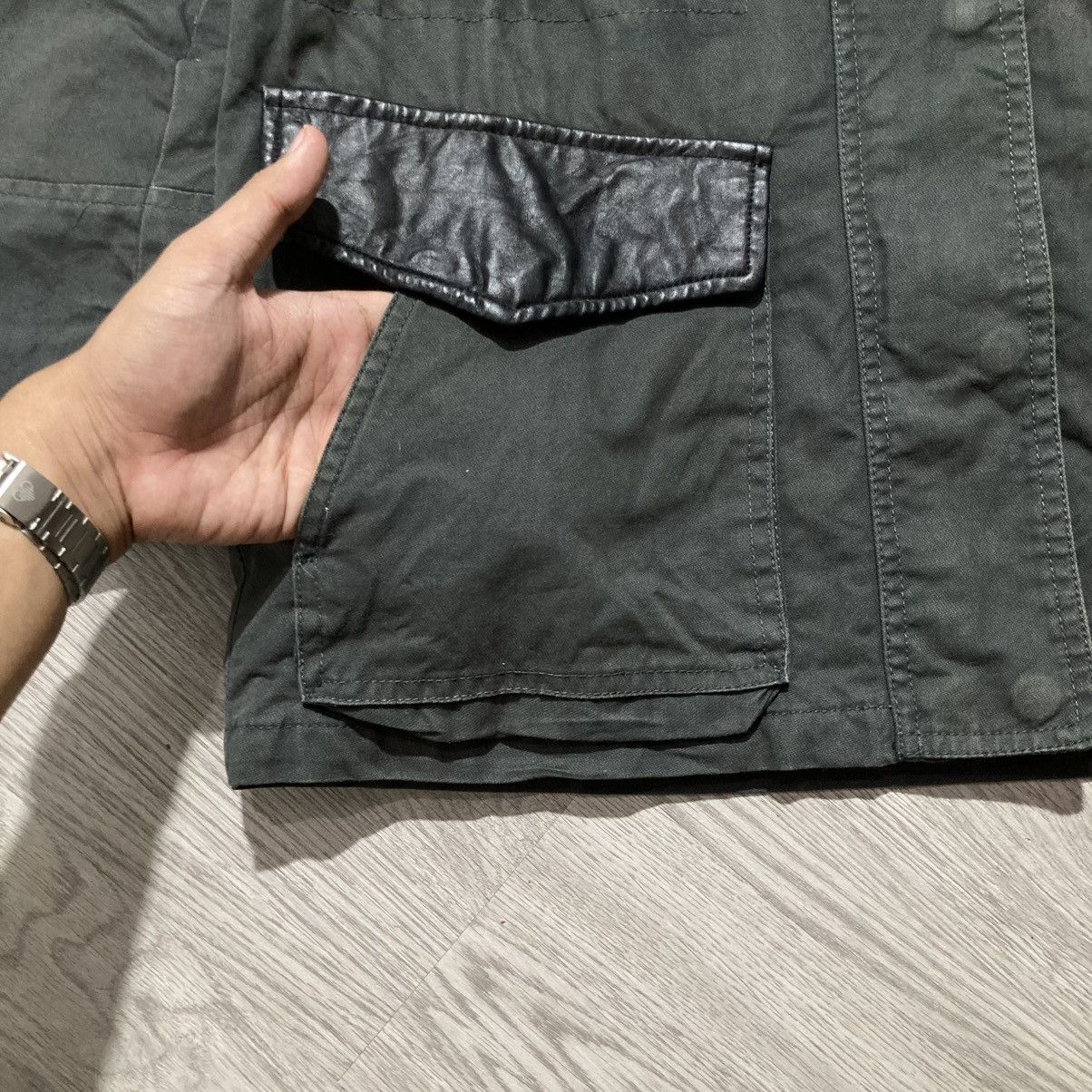 Japanese Brand 2000s Codes Combine Poem Parka Military Jacket Green Punk Size US M / EU 48-50 / 2 - 8 Thumbnail