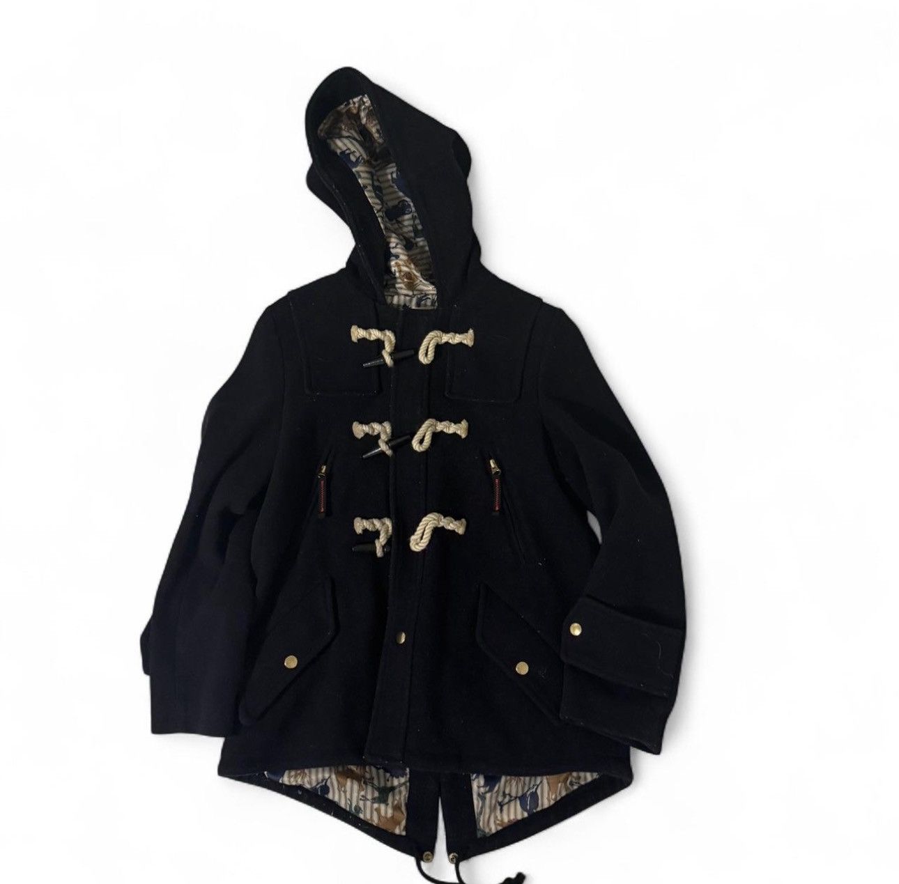 Ne-Net ne-net animal print womens wool coat Size M / US 6-8 / IT 42-44 - 1 Thumbnail