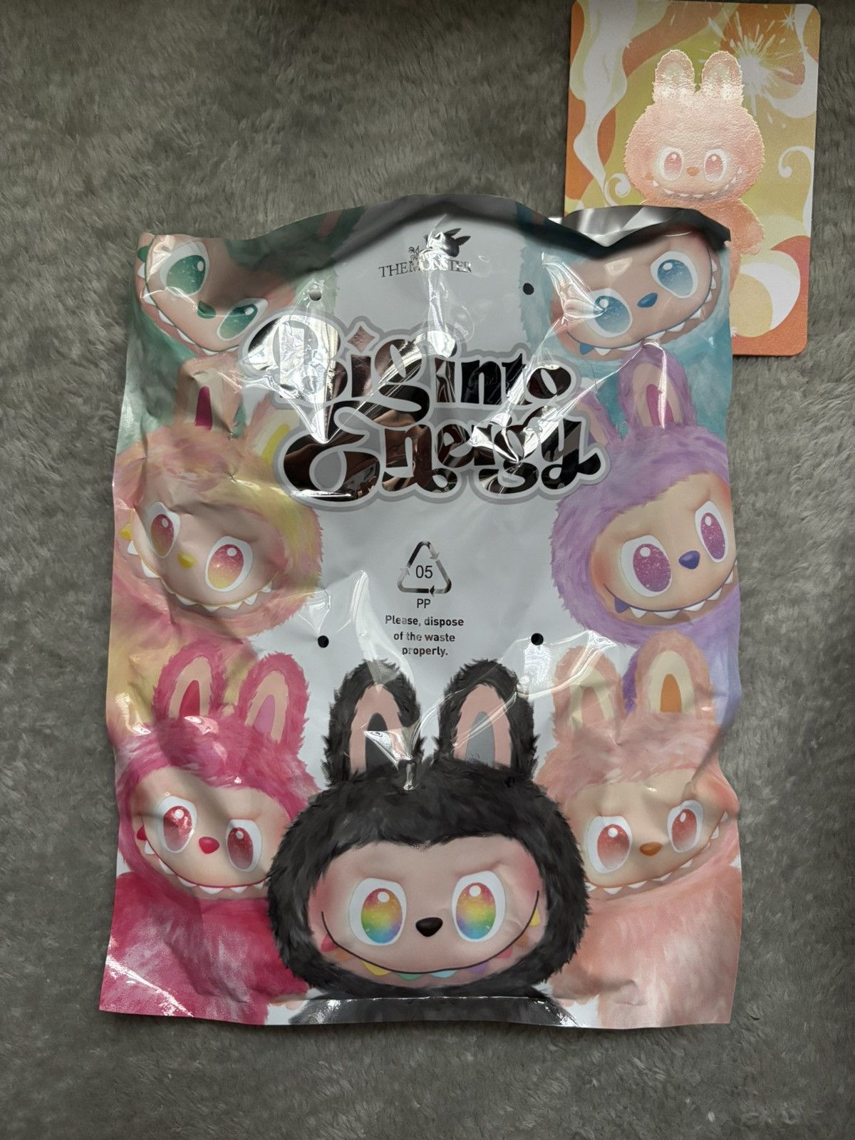 POP MART POPMART Big Into Energy Labubu (HAPPINESS) Size ONE SIZE - 6 Thumbnail