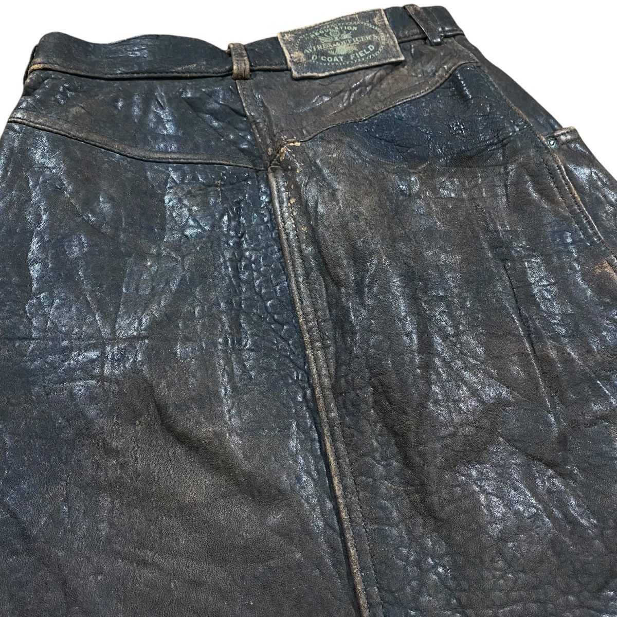 Avirex Vintage Avirex leather Skirt S Size Brown Colour Size 25" / US 0 / IT 36 - 11 Thumbnail