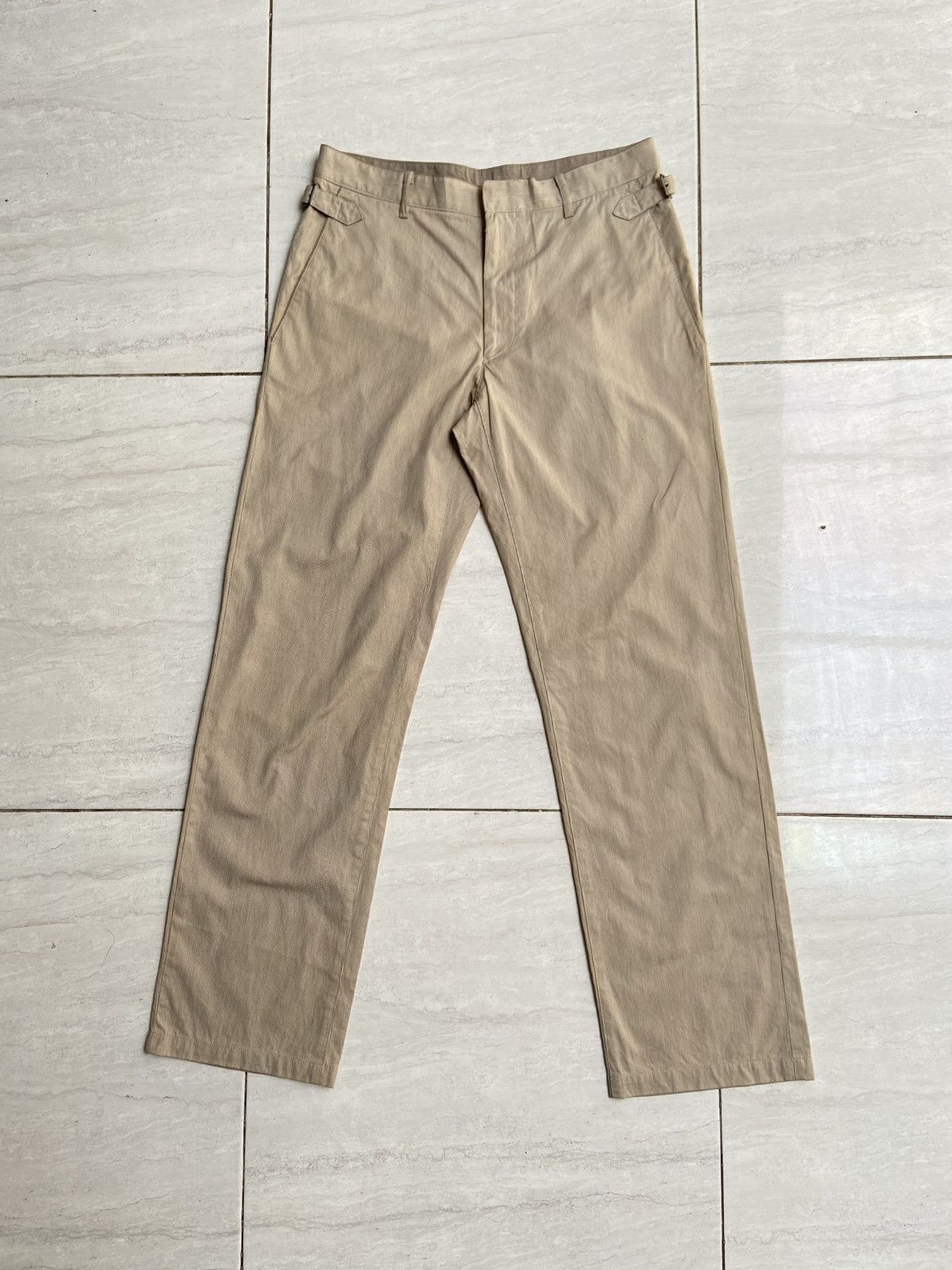 Yohji Yamamoto A.A.R Yohji Yamamoto Durban Cream Long Pants Size US 30 / EU 46 - 7 Thumbnail