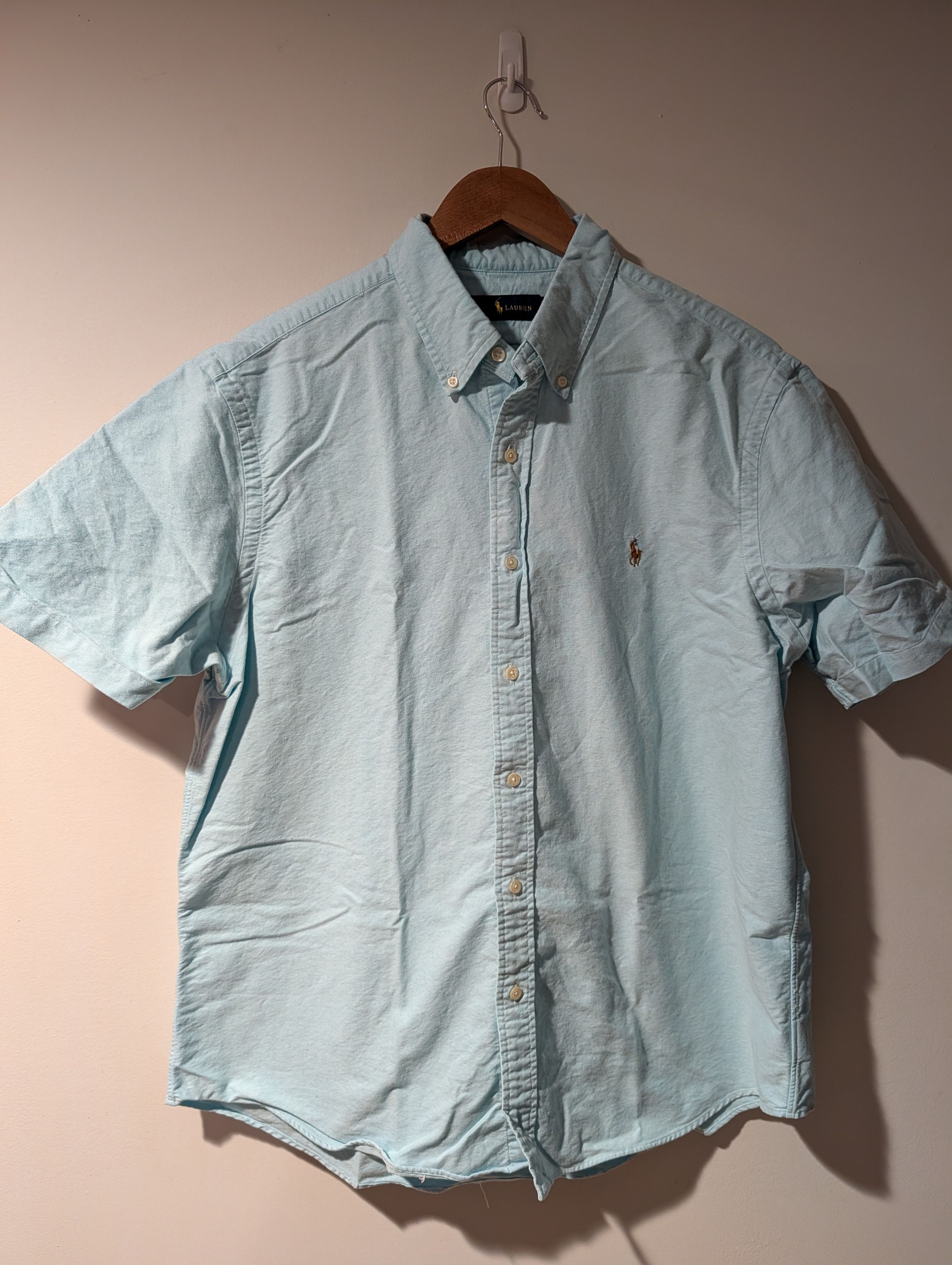 Polo Ralph Lauren Polo Ralph Lauren Shirt Flesh Pony Collared Short Sleeve Size US XL / EU 56 / 4 - 1 Thumbnail