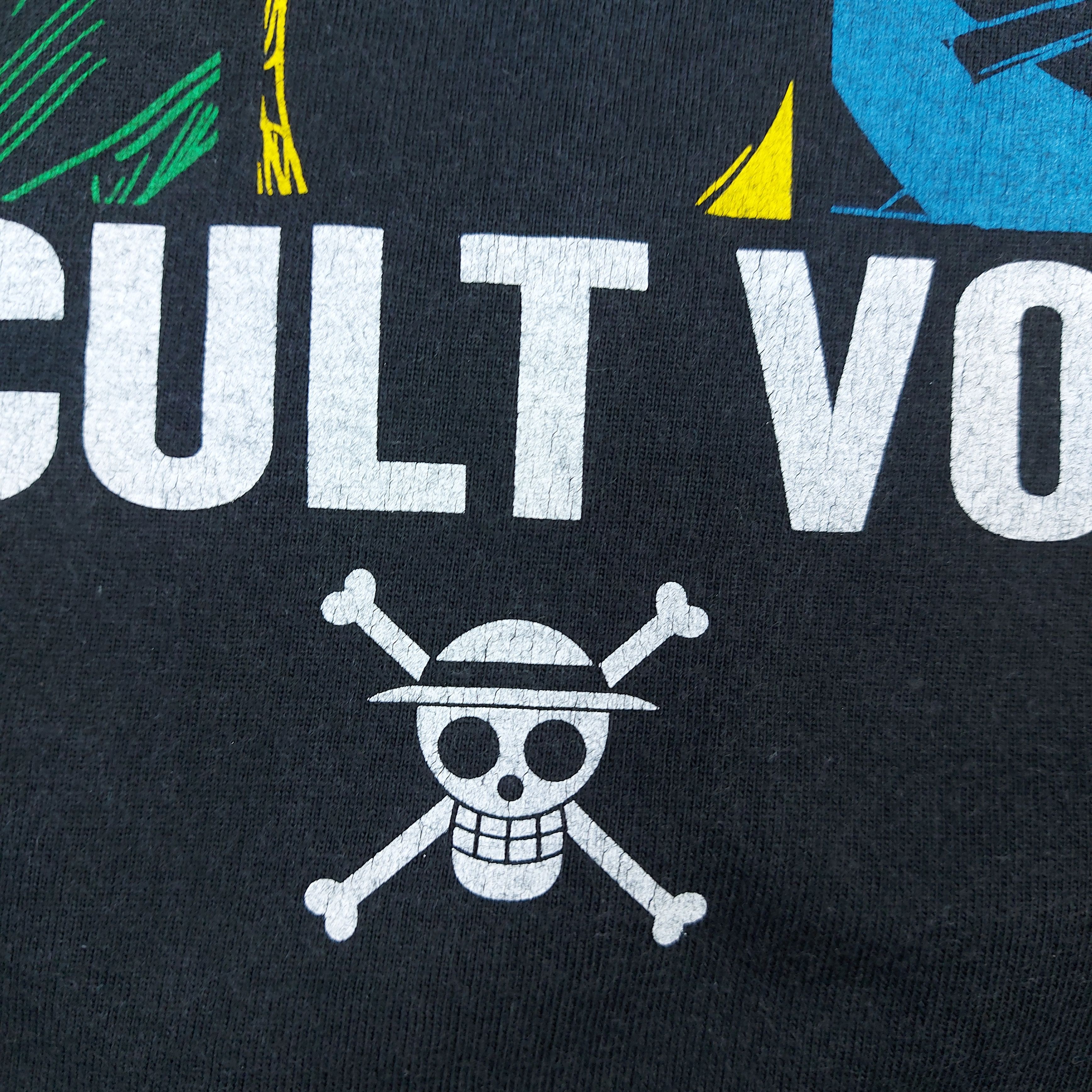 Anime Vintage Y2K One Piece Grand Pirate Age Manga Anime TEE Size US S / EU 44-46 / 1 - 7 Thumbnail