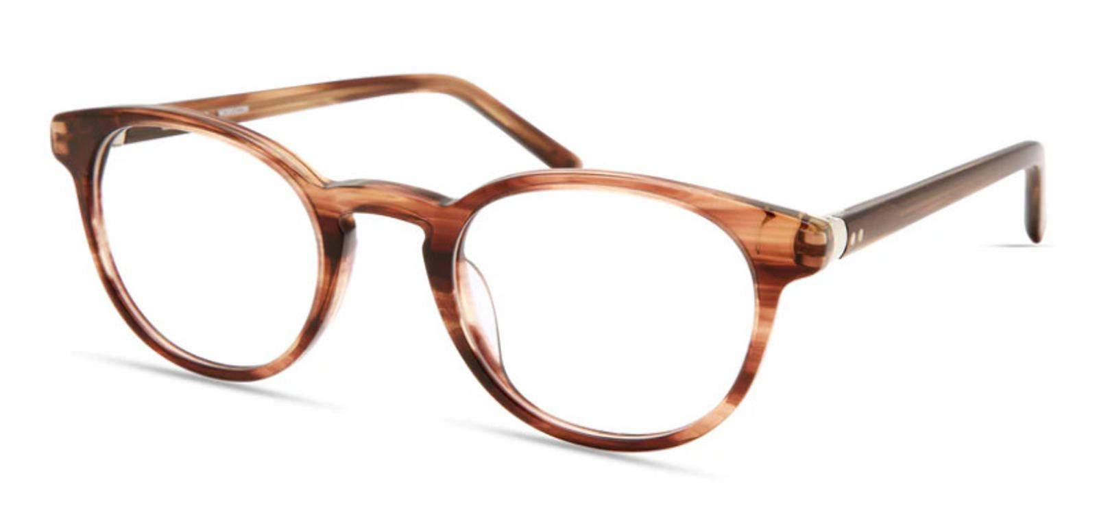 Other Modo 6568 Bark Eyeglasses Round Brown Tortoise Frame Light Size ONE SIZE - 1 Thumbnail