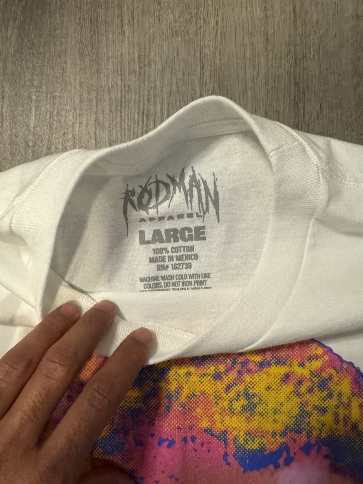 Pacsun Dennis Rodman vintage tee Size US L / EU 52-54 / 3 - 3 Thumbnail