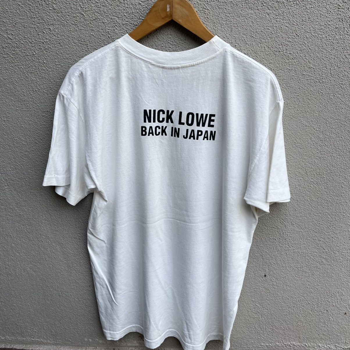 Band Tees Vintage 90s NICK LOWE tee post punk new wave Size US L / EU 52-54 / 3 - 3 Thumbnail