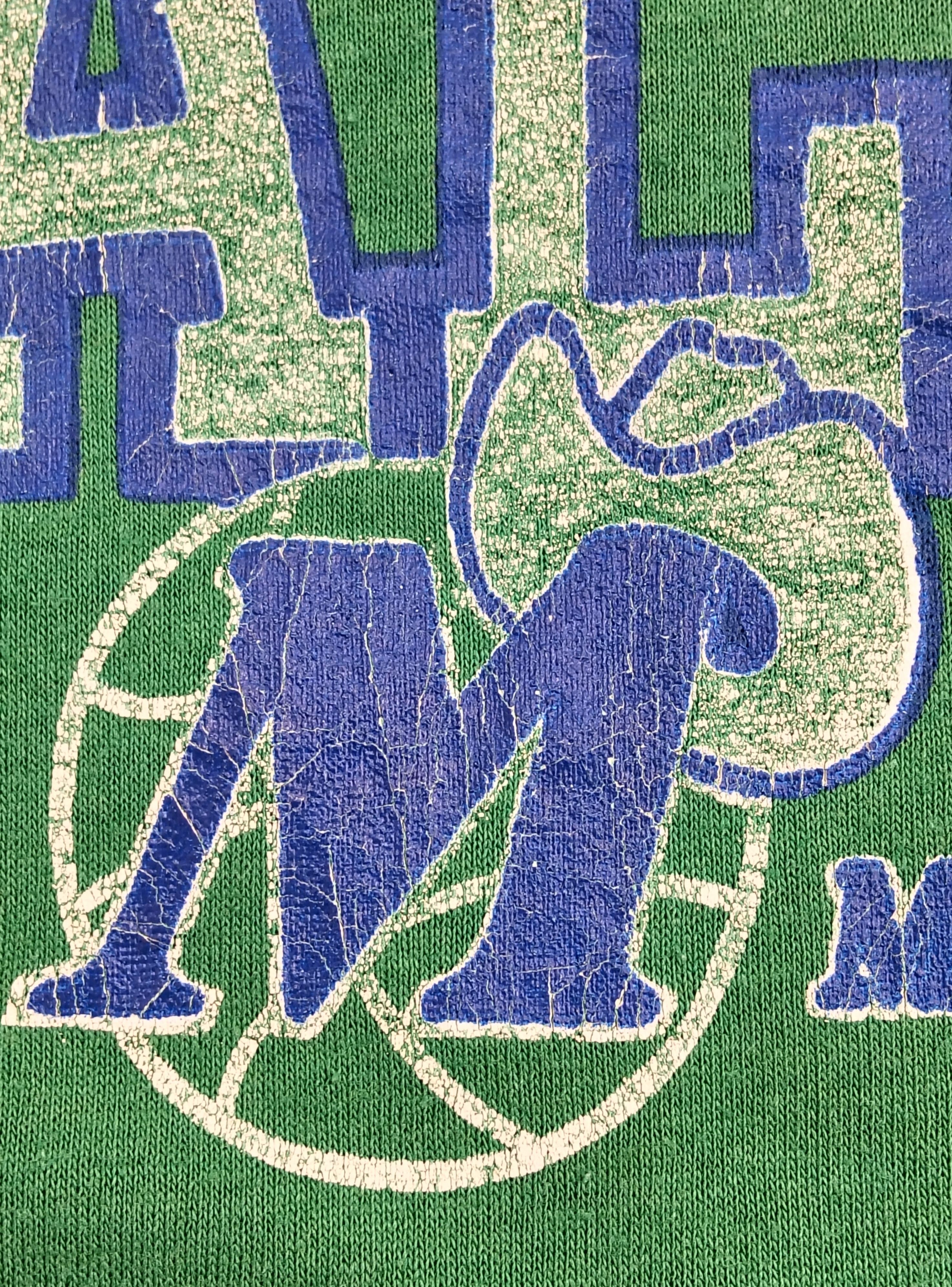 Champion × Vintage 80s Vintage Dallas Mavericks Single Stitch Tee Size US L / EU 52-54 / 3 - 12 Thumbnail