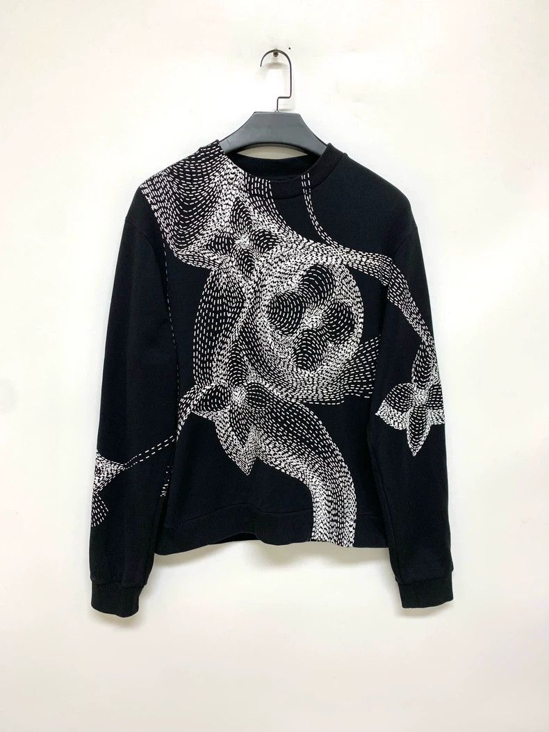 Louis Vuitton Louis Vuitton Three-Flower Sketch Sweatshirt Size US L / EU 52-54 / 3 - 1 Thumbnail