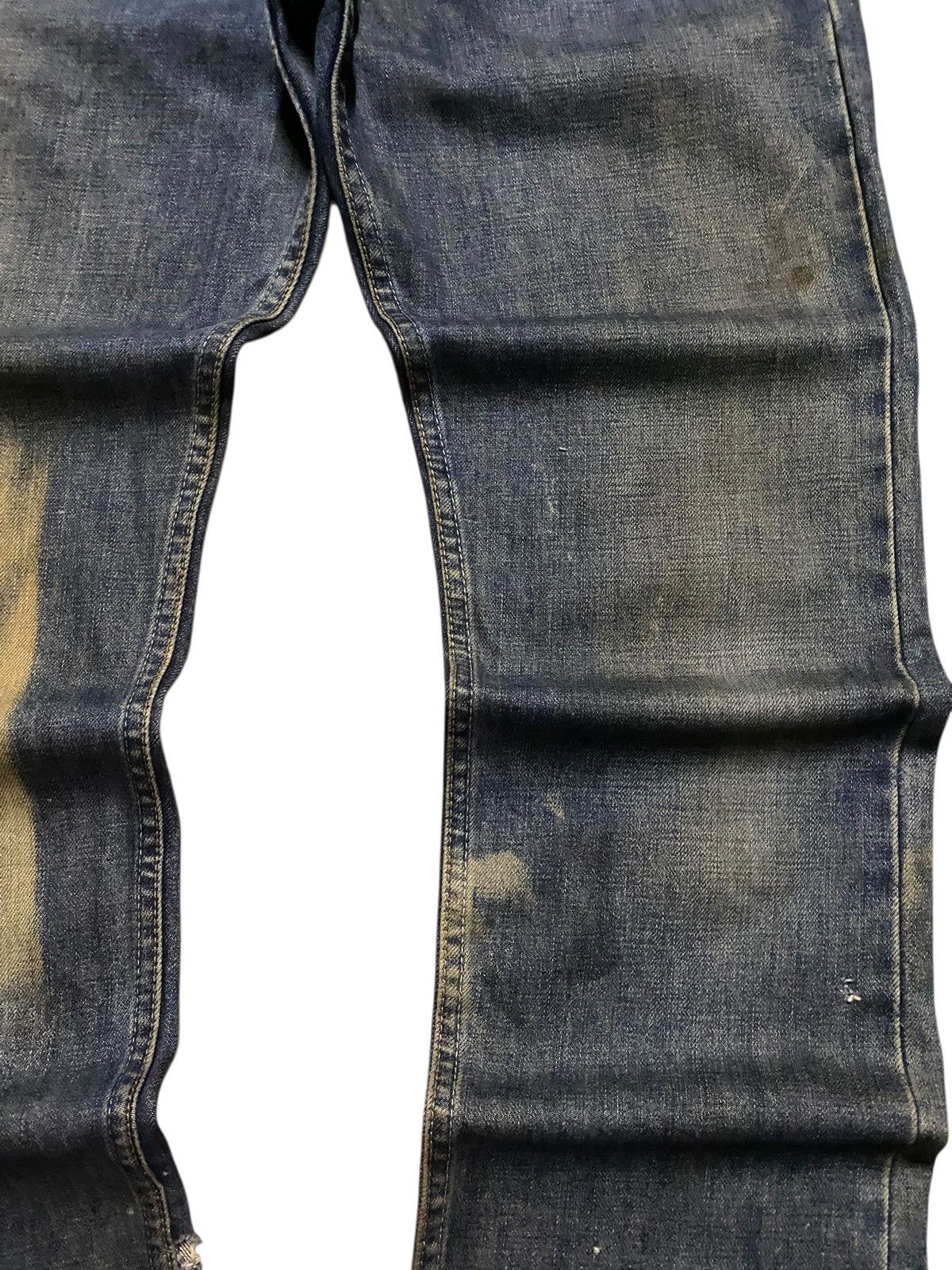 Levi's Vintage Levis 505 Mud Wash Distressed Loose Jeans Size US 30 / EU 46 - 8 Thumbnail