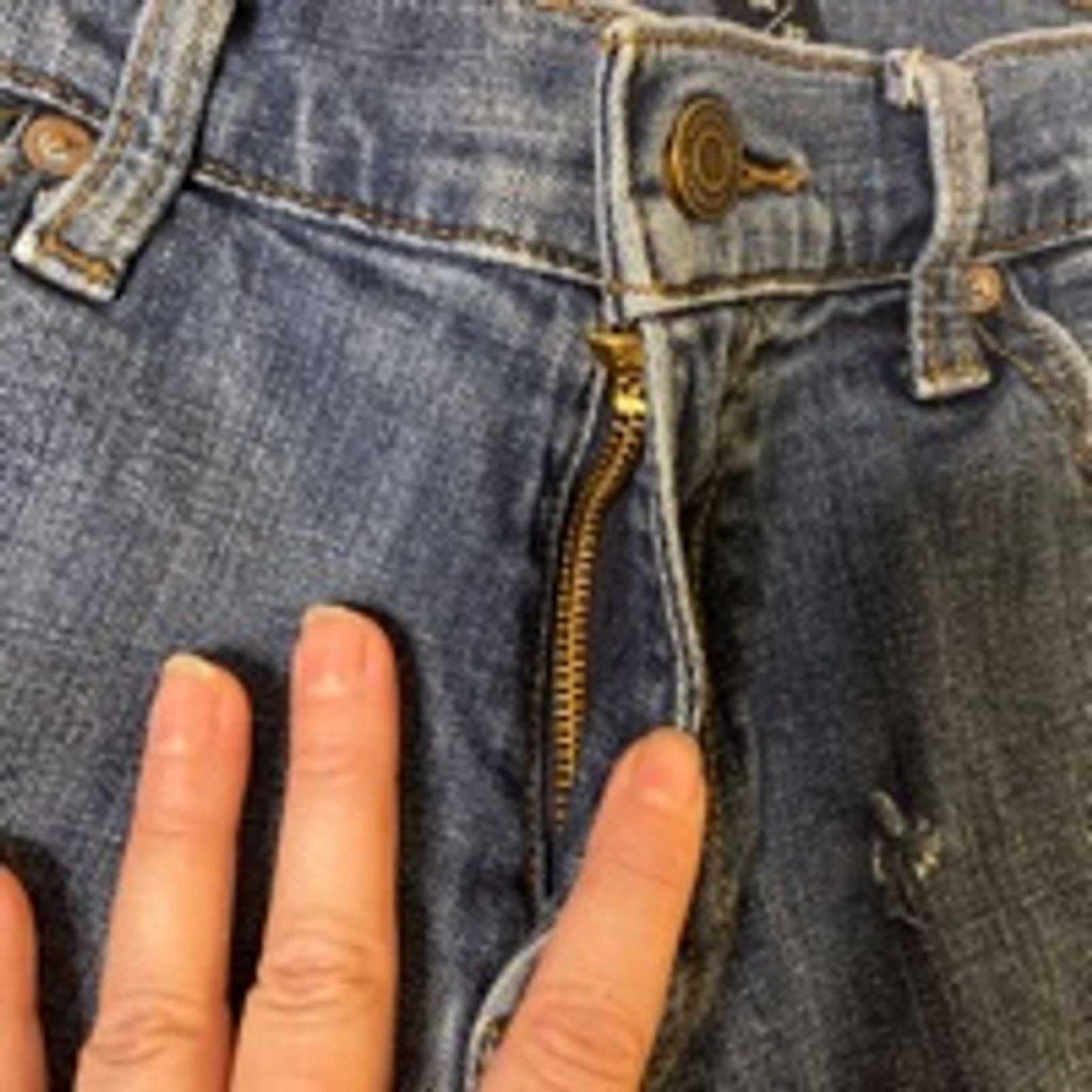 Lucky Brand Classic Straight Fit Medium Wash Denim Jeans Lucky Brand 34 Size US 34 / EU 50 - 4 Thumbnail