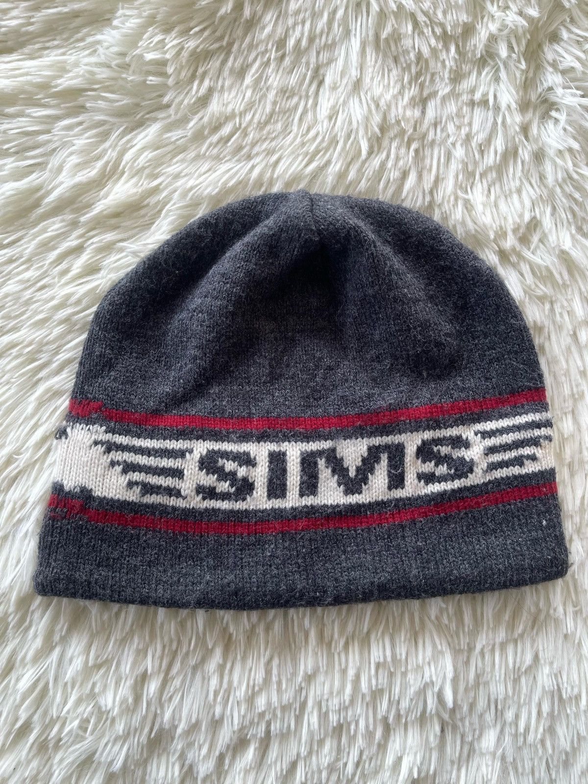 Vintage Sims Snowboard Beanie Hat Size ONE SIZE - 1 Thumbnail