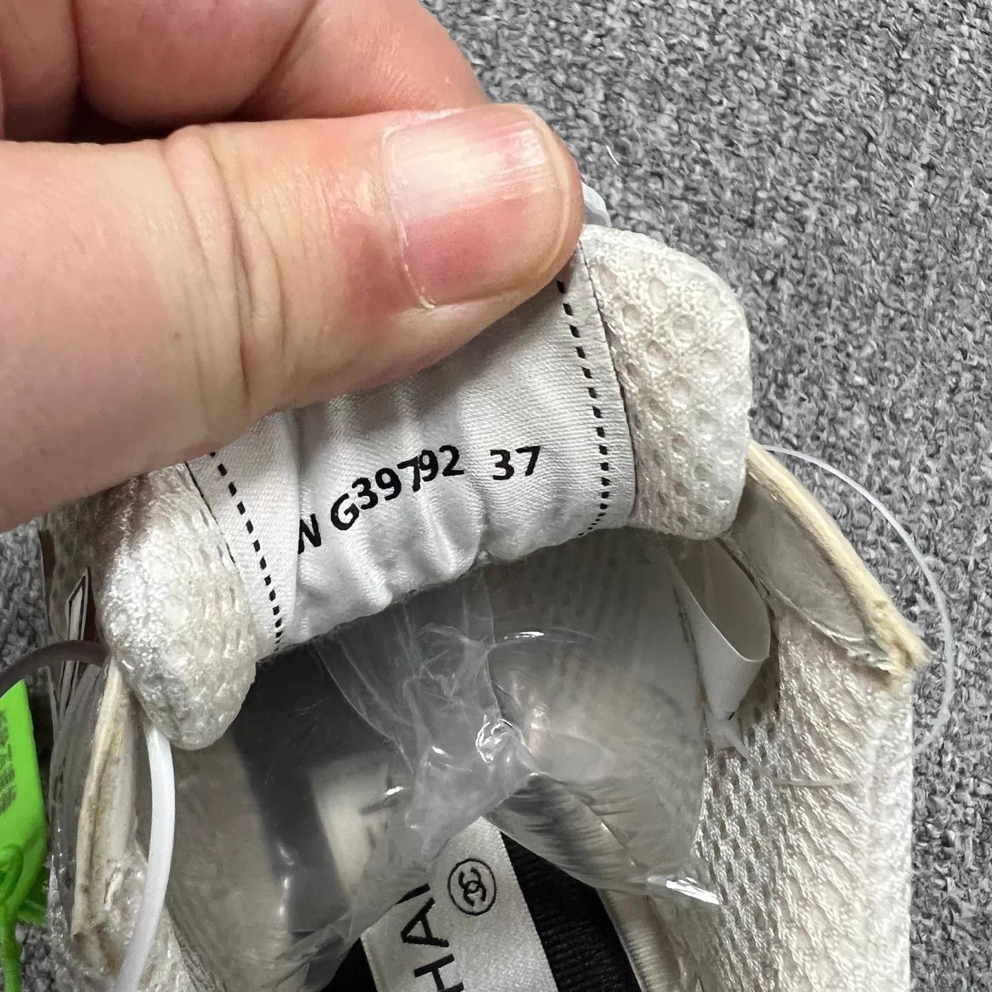 Chanel Chanel Double C 'Silver Angle King' Sneakers 37 98 New Size US 6.5 / IT 36.5 - 6 Thumbnail