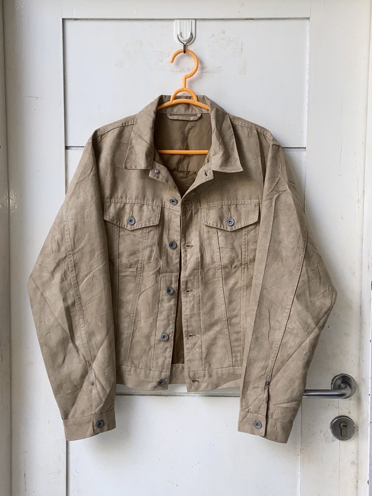 image of Gu Brown Jacket/outer in Brown Nude, Men's (Size Medium)
