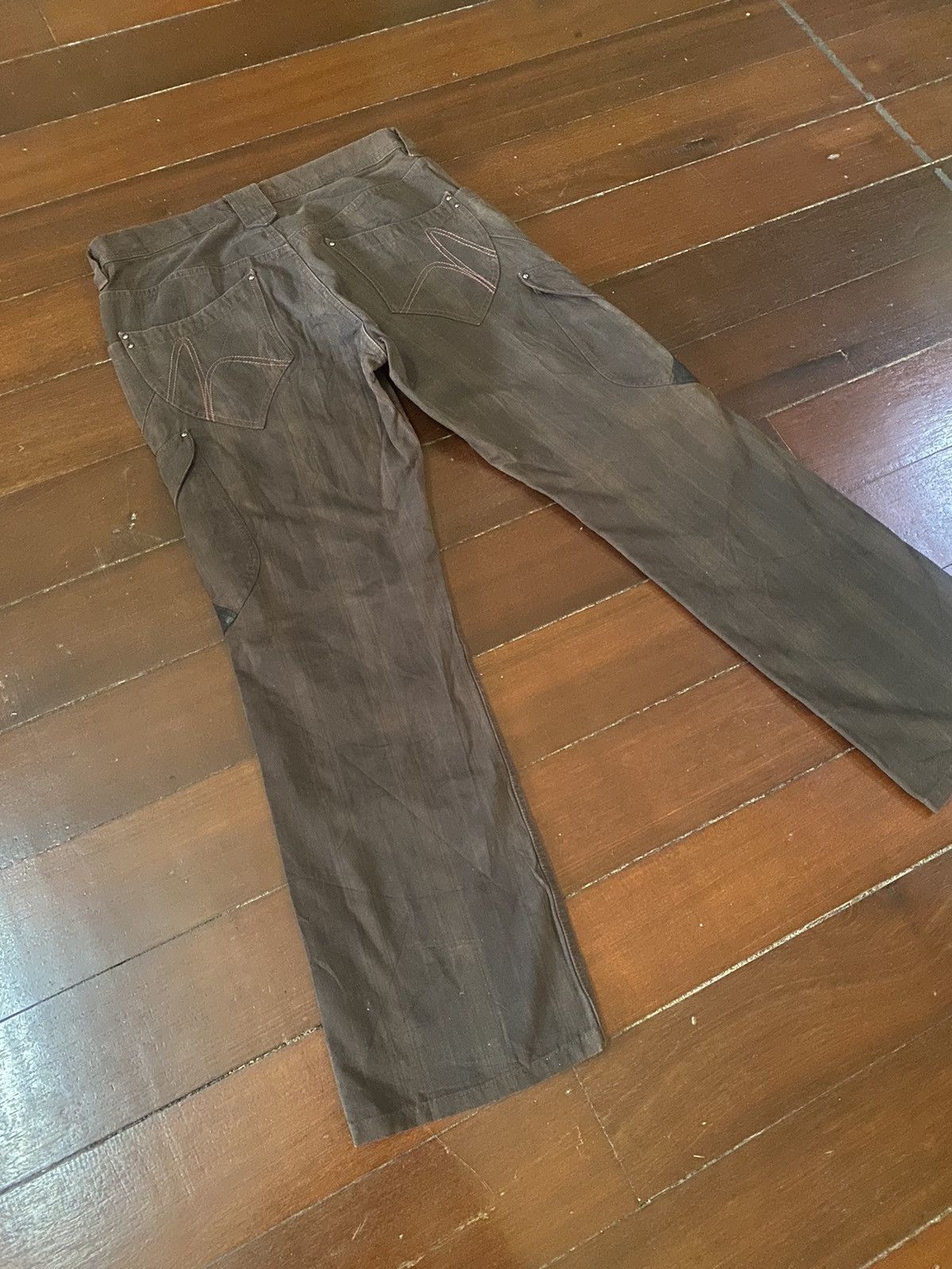 HIDEAWAYS × Vintage Vintage Hideways Nicole rare pocket pants boot cut wide leg Size US 34 / EU 50 - 14 Thumbnail
