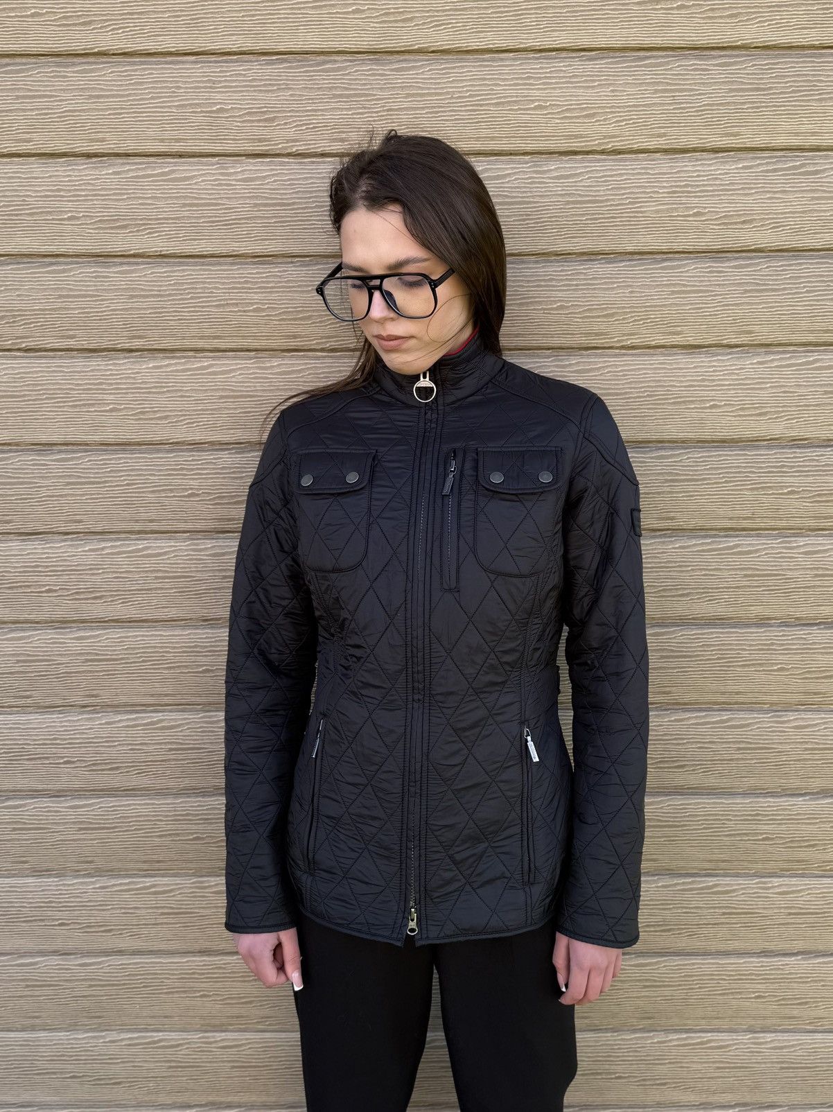 Barbour Barbour International Trials Quilt Jacket LQU0342BK91 UK8US4 Size S / US 4 / IT 40 - 2 Thumbnail