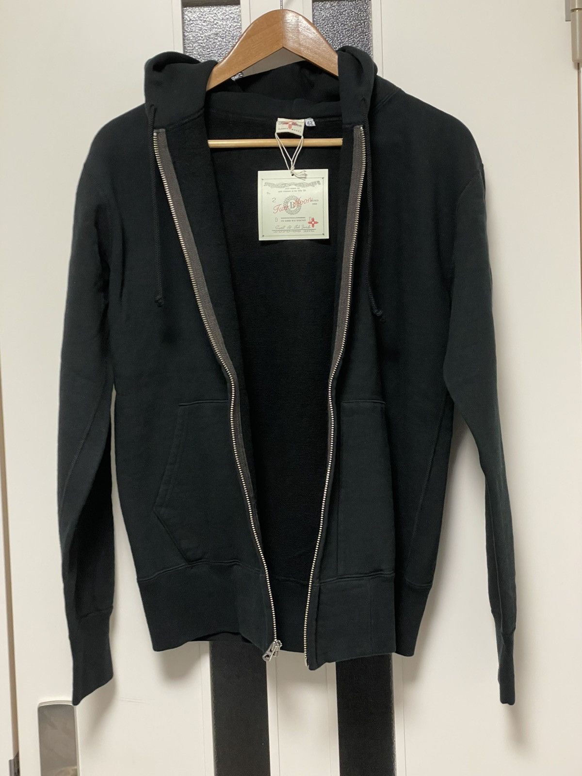 Japanese Brand Two Moon 17515 Full Zip Hoodie Size US L / EU 52-54 / 3 - 3 Thumbnail