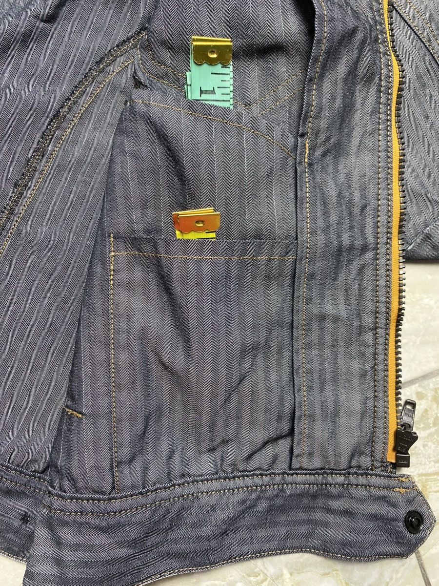 Japanese Brand Burtle Workwear Jacket Pit 20 Size US XXS / EU 40 - 11 Thumbnail