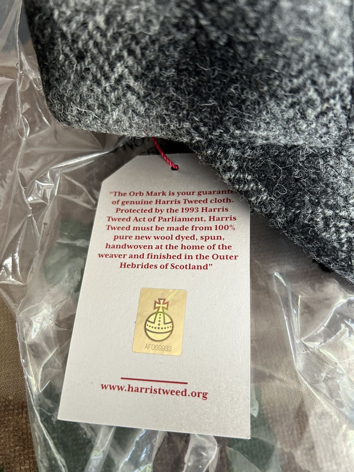Harris Tweed × Supreme Supreme Harris Tweed Camp Cap Black FW25 Size ONE SIZE - 8 Thumbnail