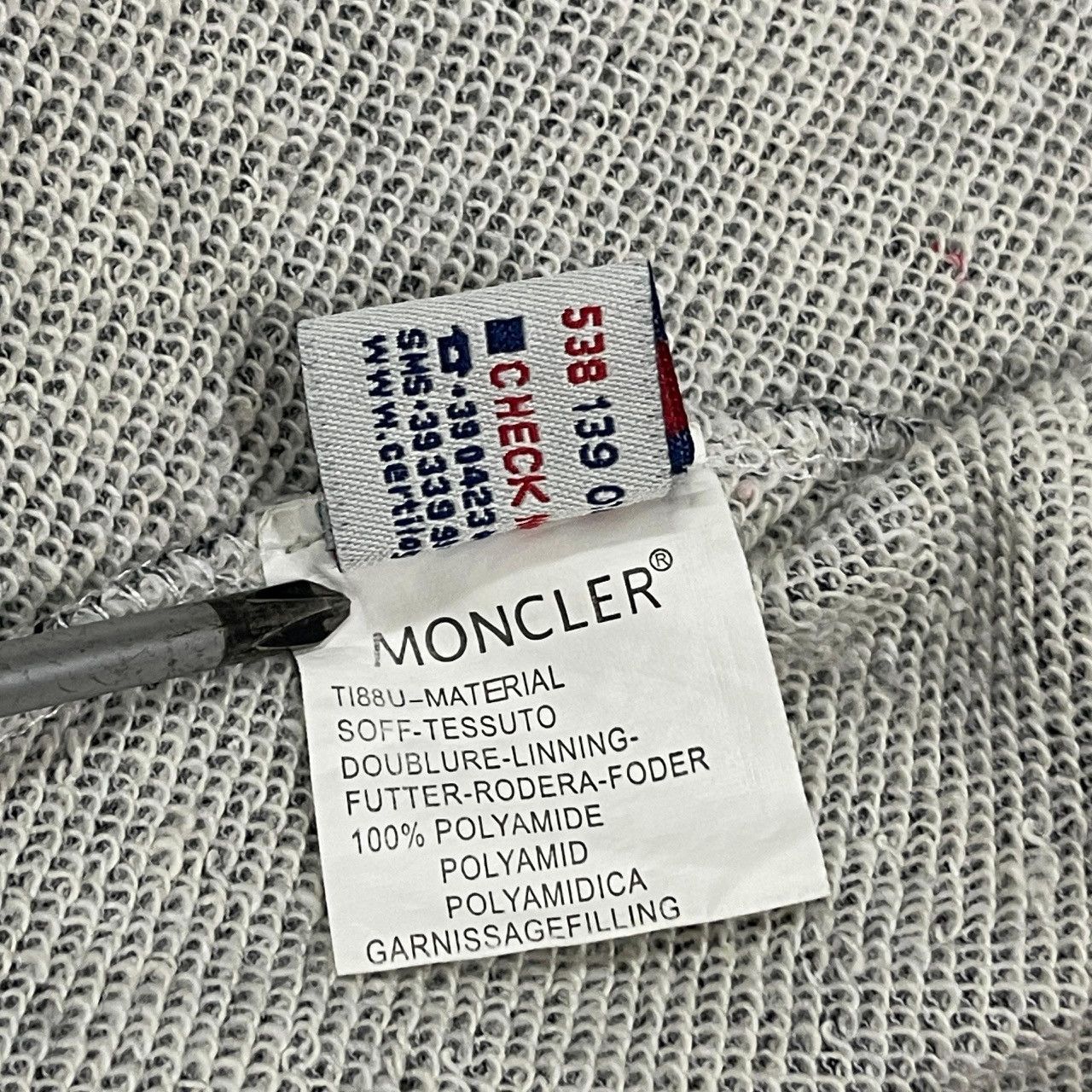 Moncler Moncler Zipper Hoodie Jacket Size US L / EU 52-54 / 3 - 23 Thumbnail