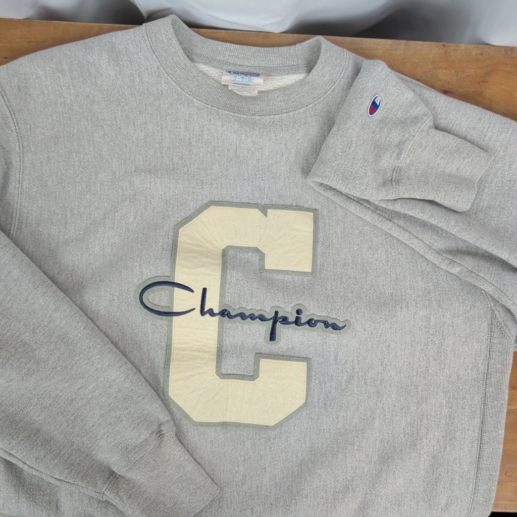 Champion × Vintage Champion Varsity Letter Style Reverse Weave Sweatshirt Large Size US L / EU 52-54 / 3 - 1 Thumbnail