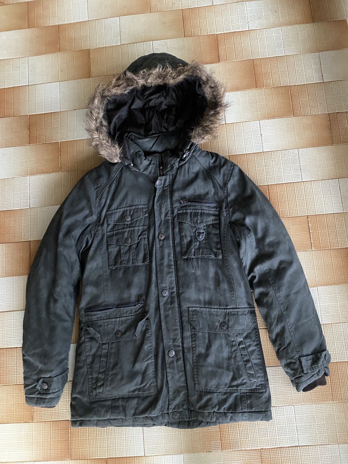 If Six Was Nine × In The Attic Vintage in the attic fur hoodie jacket Size US L / EU 52-54 / 3 - 23 Thumbnail