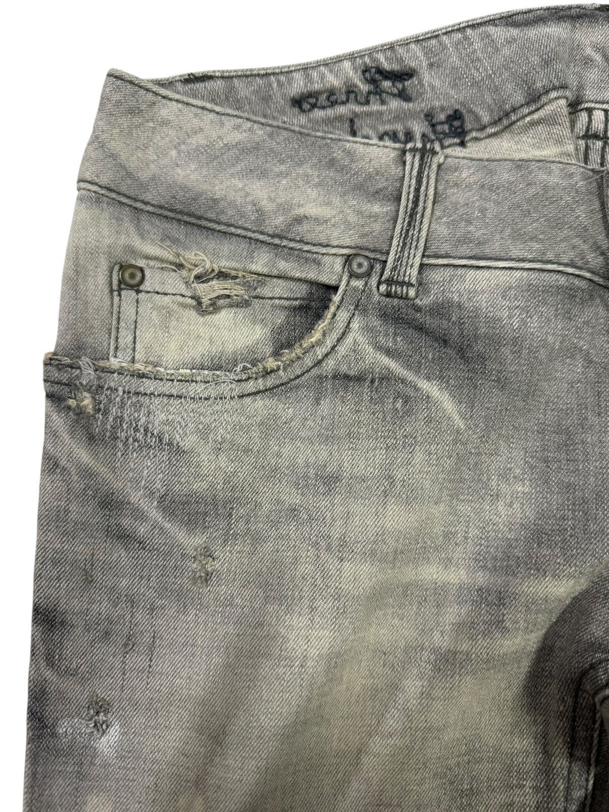 Japanese Brand Japan Made Three Hundred Thirty Days Distressed Denim Jeans Size US 29 - 4 Thumbnail