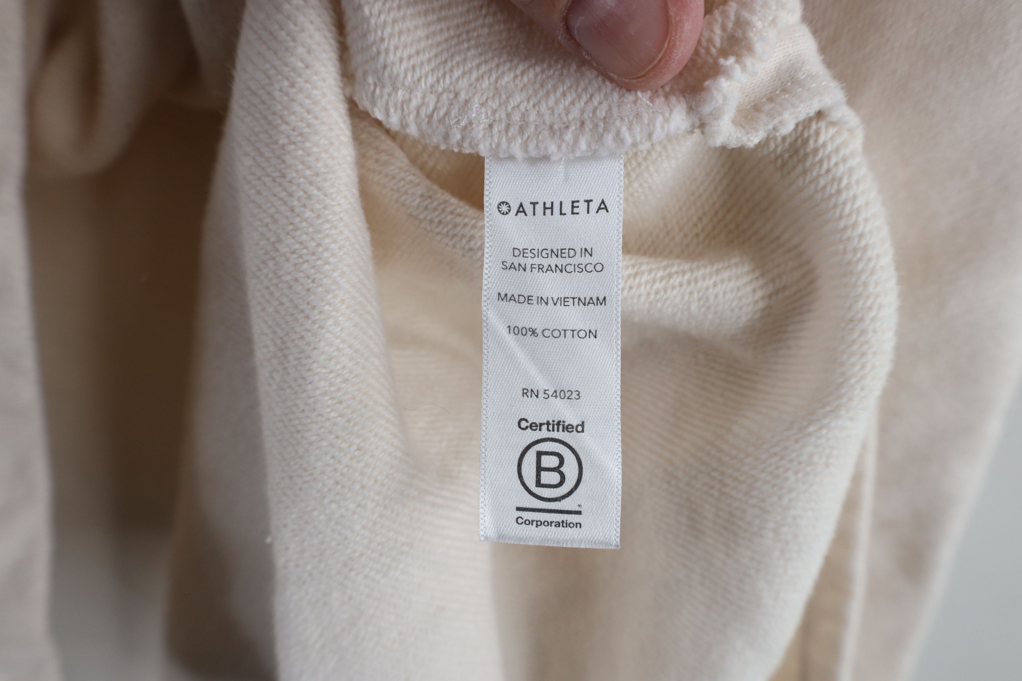 Athleta × Vintage Athleta Distressed Yogi High Low Oversized Hoodie Light Pink Size M / US 6-8 / IT 42-44 - 8 Thumbnail