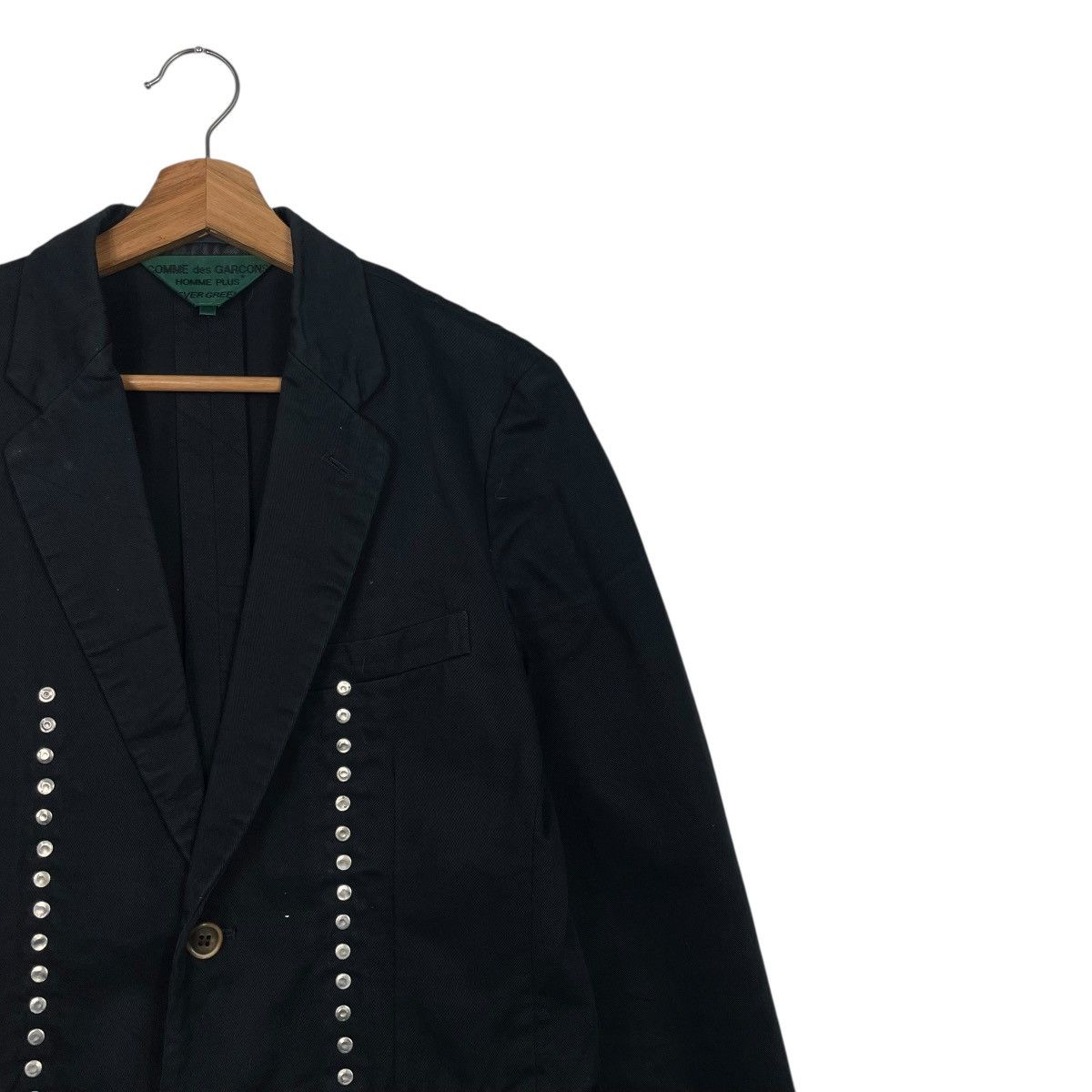Comme des Garcons Homme Plus Comme Des Garcons Hoome Plus Evergreen Studded Jacket Size US S / EU 44-46 / 1 - 5 Thumbnail