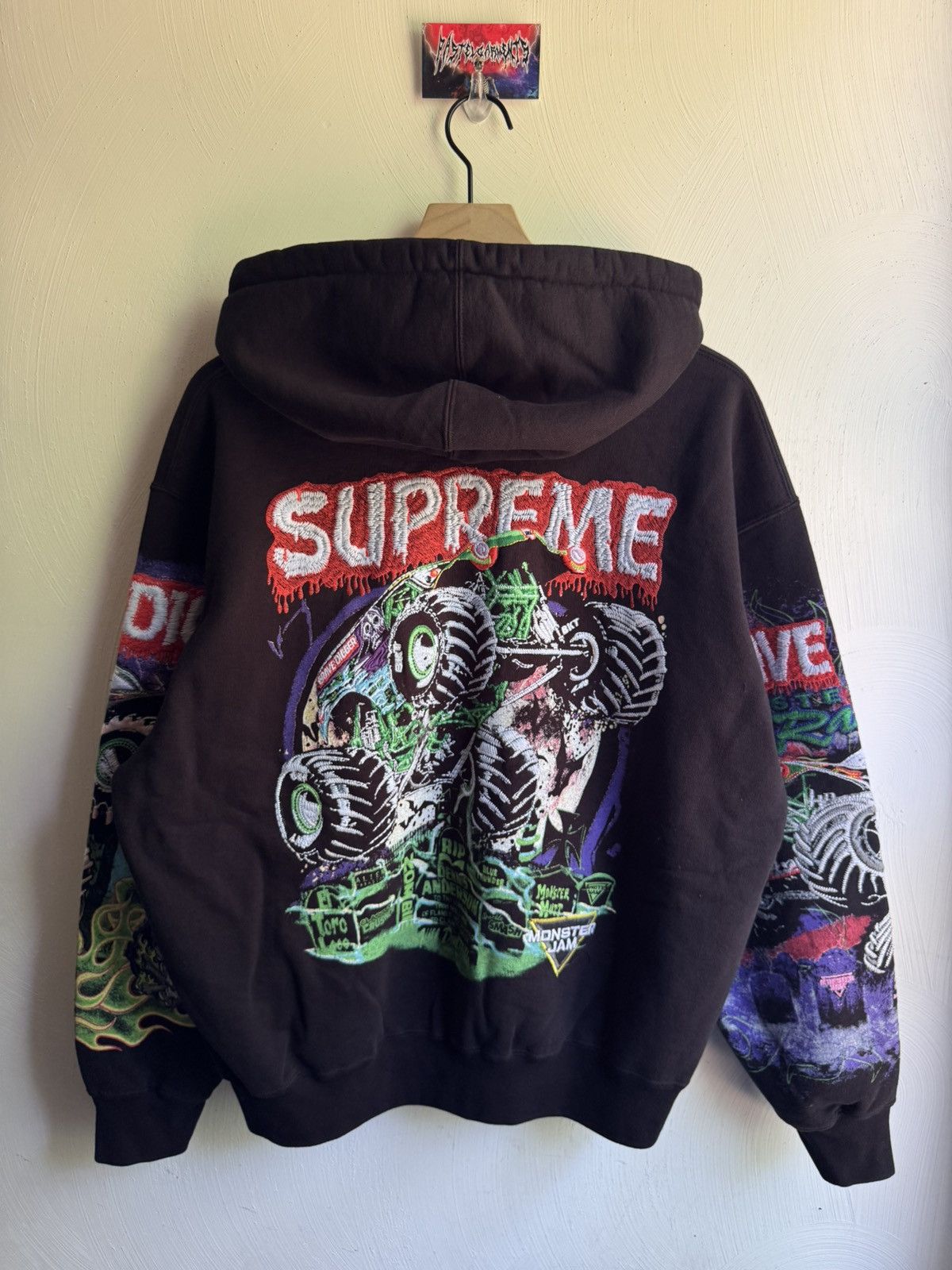 Supreme Supreme Grave Digger Zip Up Hoodie Black Size US M / EU 48-50 / 2 - 13 Thumbnail
